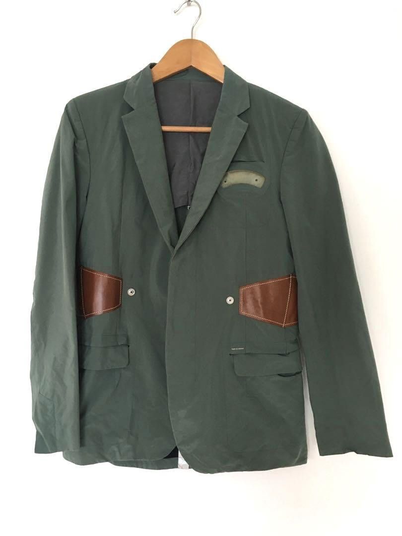 Undercover SS10 "Less but Better" Nylon Tailored Jacket Size US L / EU 52-54 / 3 - 1 Thumbnail
