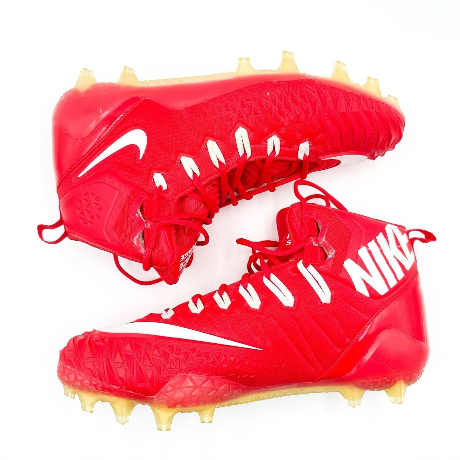 Nike Nike Force Savage Pro 2 Cleats University Red Football M 14 Size US 14 / EU 47 - 5 Thumbnail