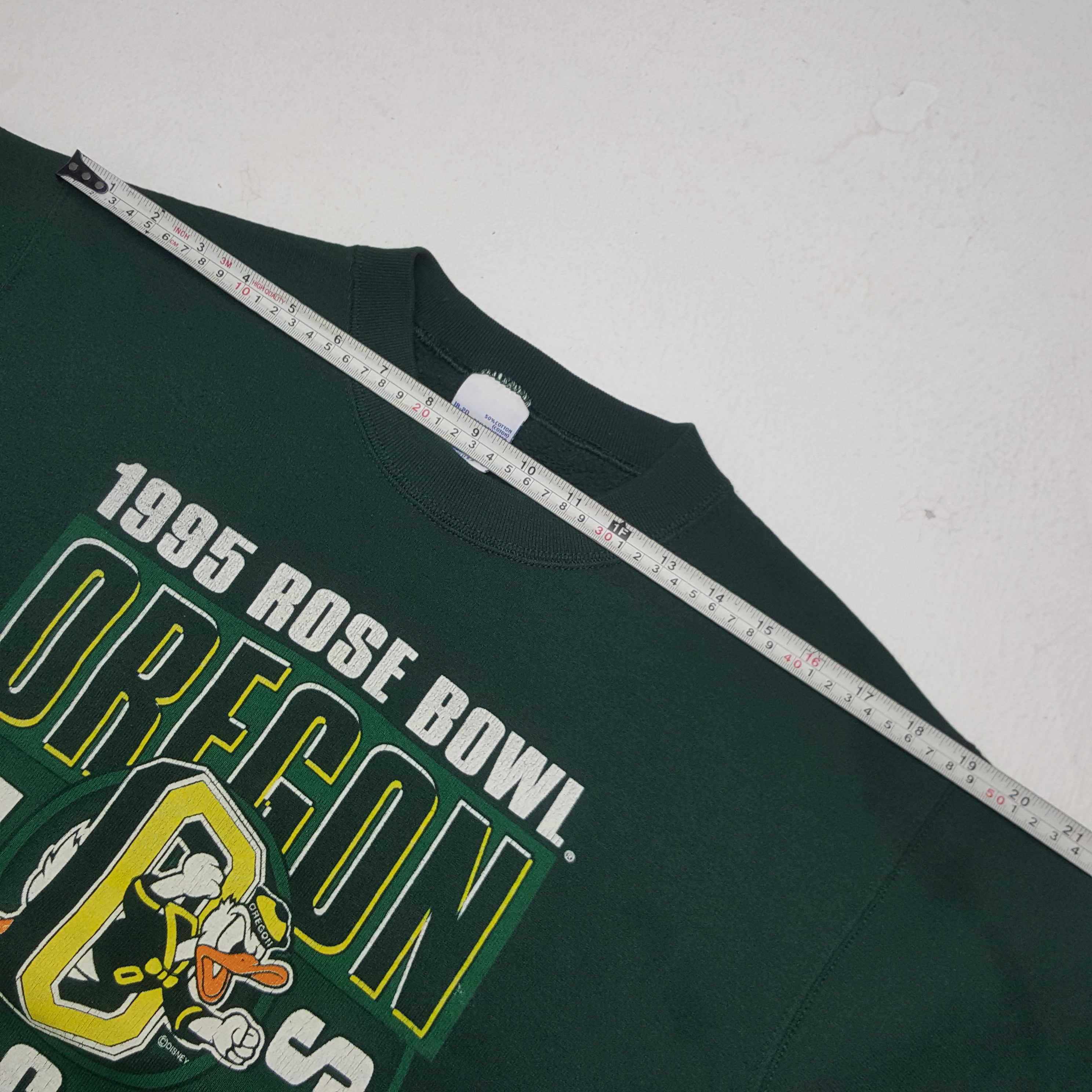 NFL × Salem Sportswear × Vintage Vintage Oregon Ducks 1995 Rose Bowl Football Team Sweatshirt Size US S / EU 44-46 / 1 - 5 Thumbnail