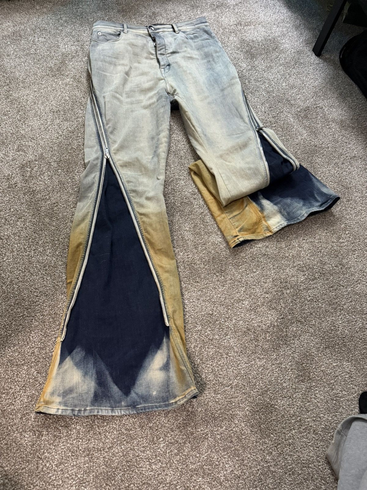 Rick Owens RICK OWENS BOLAN BANANA PANTS Size US 34 / EU 50 - 2 Thumbnail