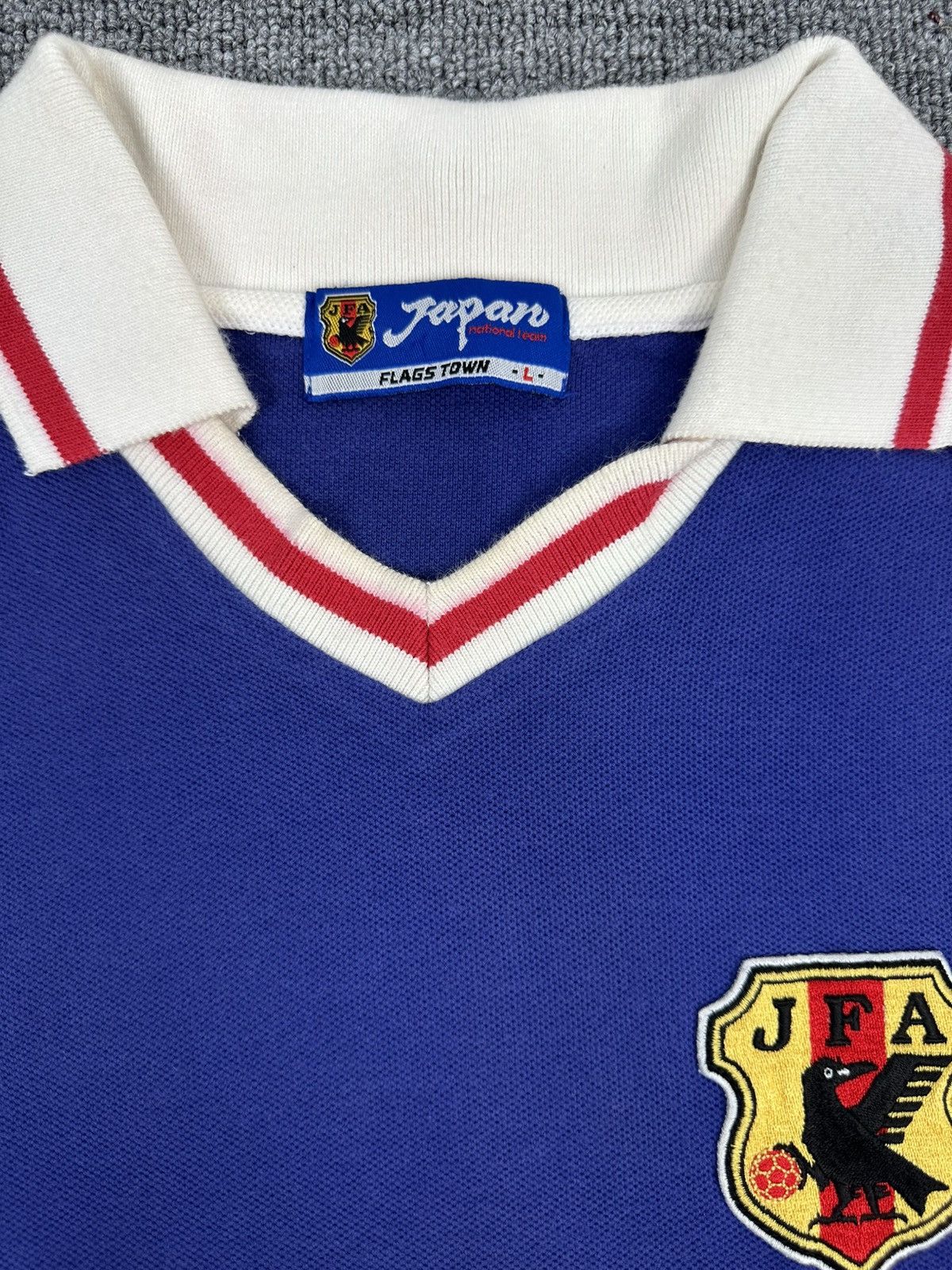 Vintage Grail🔥Vintage Japan National Team JFA Shirt Size US L / EU 52-54 / 3 - 7 Thumbnail
