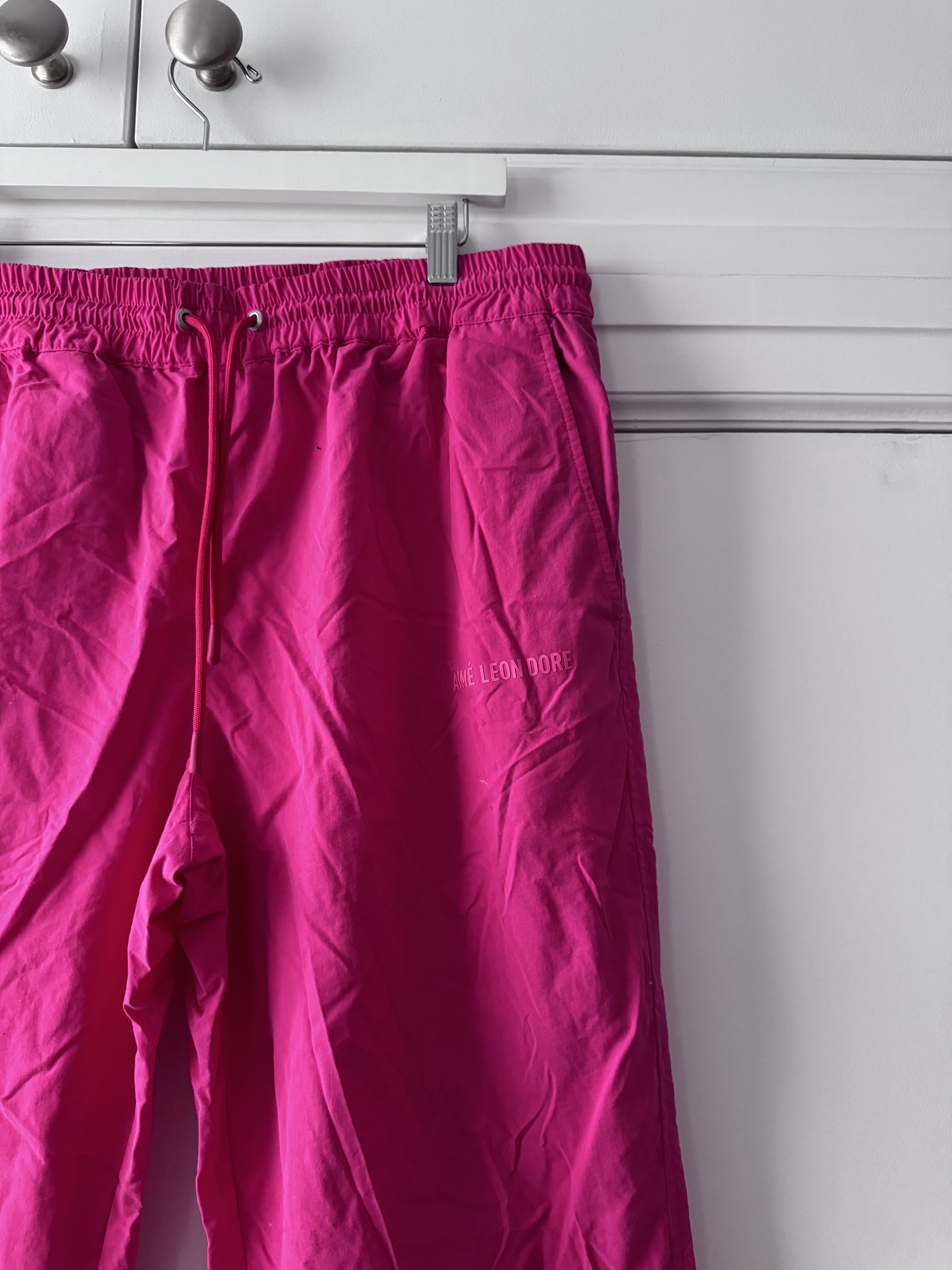 Aime Leon Dore Fuschia Track Pants Size US 34 / EU 50 - 2 Thumbnail