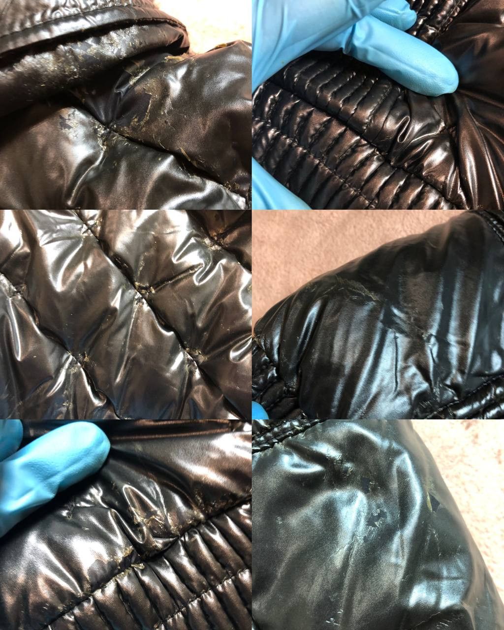 Versace Jeans Couture Versace PATENT Leather Jacket Bomber Size M / US 6-8 / IT 42-44 - 16 Thumbnail
