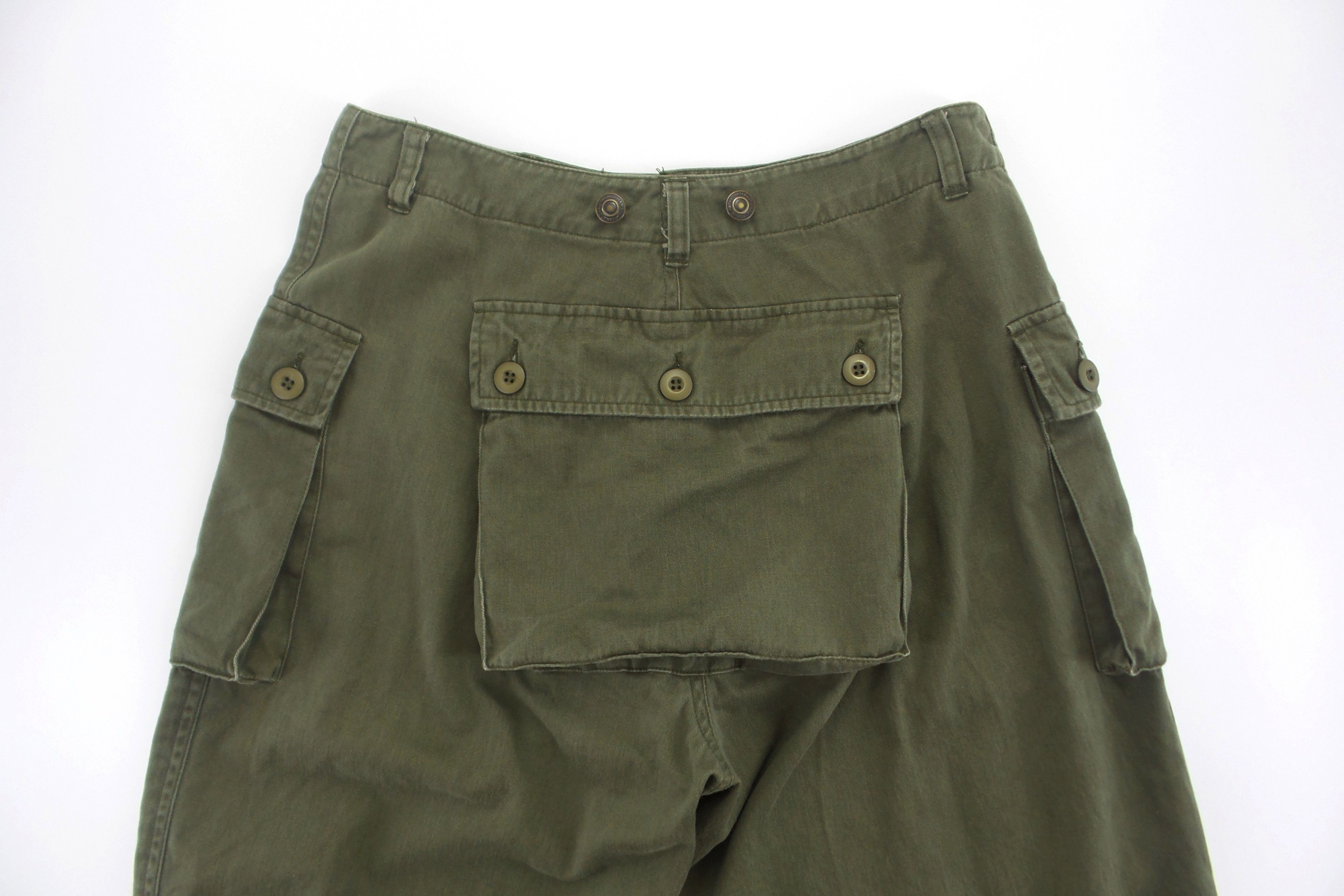 Japanese Brand Unbranded Military Style Monkey Pants W28xL38.5 Size US 28 / EU 44 - 7 Thumbnail