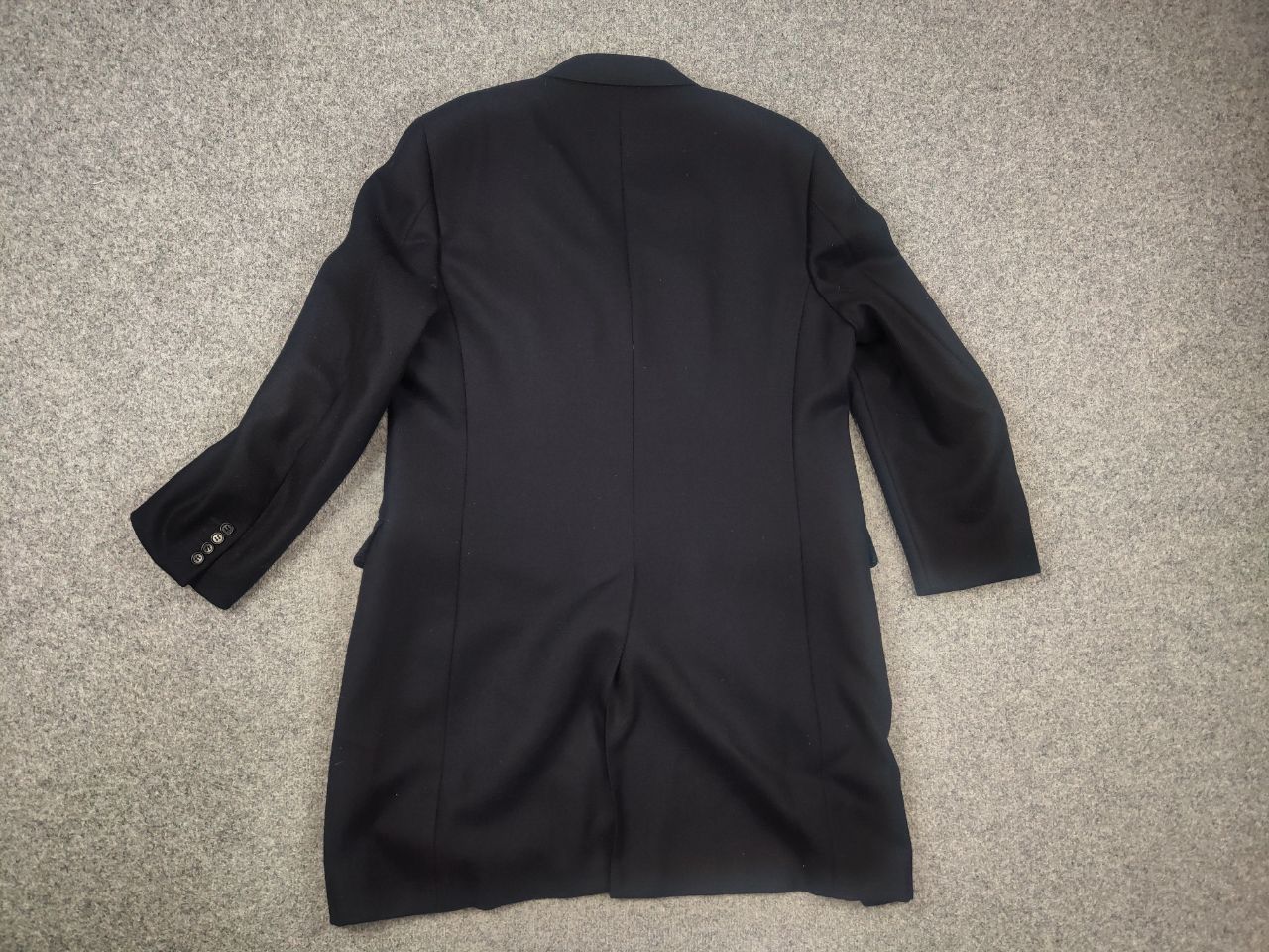 Canali Canali Italy Design 57110 Wool Classic Overcoat Mens Jacket Size US XL / EU 56 / 4 - 12 Thumbnail