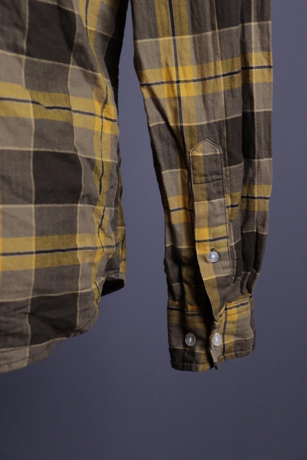 Edwin EDWIN Standart Brown Check Flannel Long Sleeve Shirt Size M Size US M / EU 48-50 / 2 - 11 Thumbnail