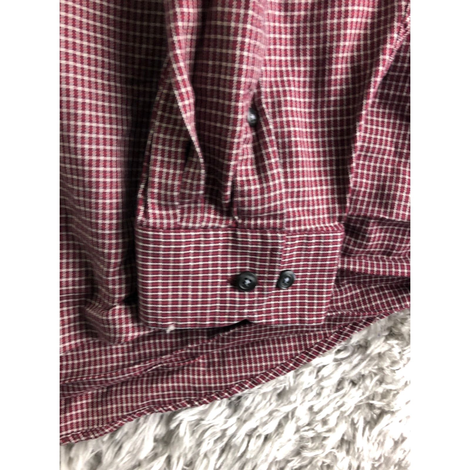 Vintage Hunt Club Mens XXLT Red Plaid Long Sleeve Spread Collar Shirt Size US XXL / EU 58 / 5 - 3 Thumbnail