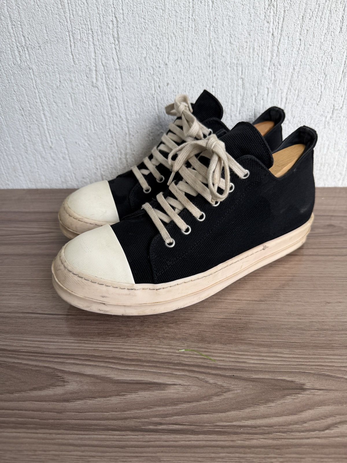Rick Owens Drkshdw Ss14-15 canvas drkshdw ramones Size US 9 / EU 42 - 1 Thumbnail