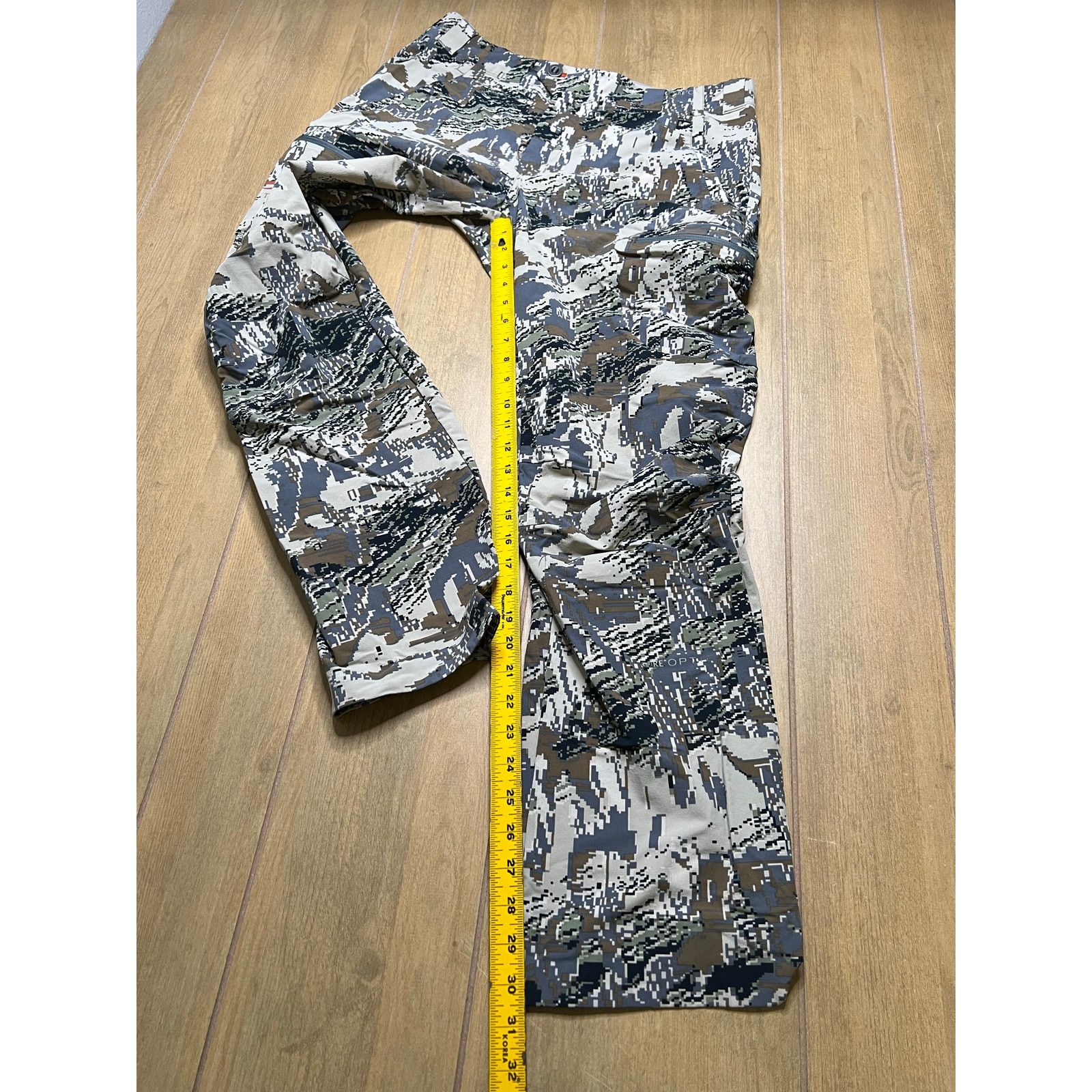 SITKA Sitka Gear Ascent Pants Mens 36 Gray Camo Open Country Size US 36 / EU 52 - 12 Thumbnail