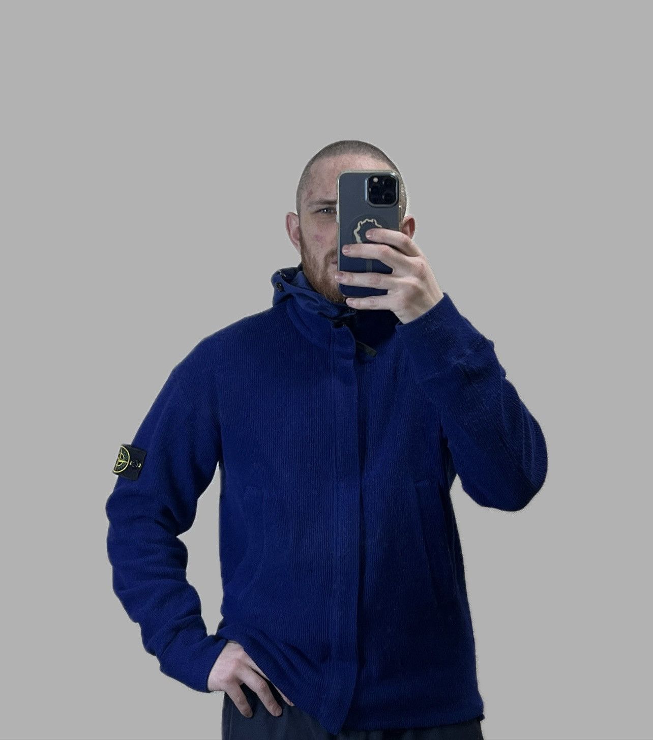 Vintage Vintage Stone Island archival rare men’s zip sweater size ML Size US M / EU 48-50 / 2 - 3 Thumbnail