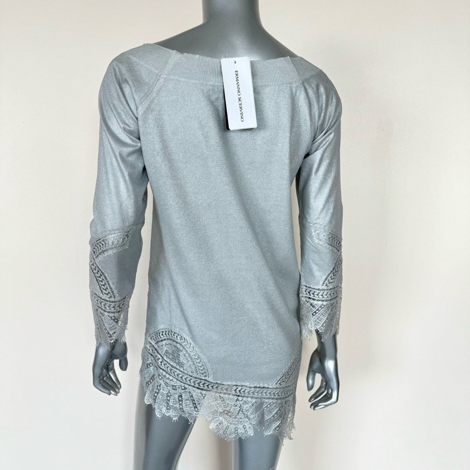 Ermanno Scervino NWT! Ermanno Scervino women top size 40IT or 4US 950$ Size S / US 4 / IT 40 - 9 Thumbnail