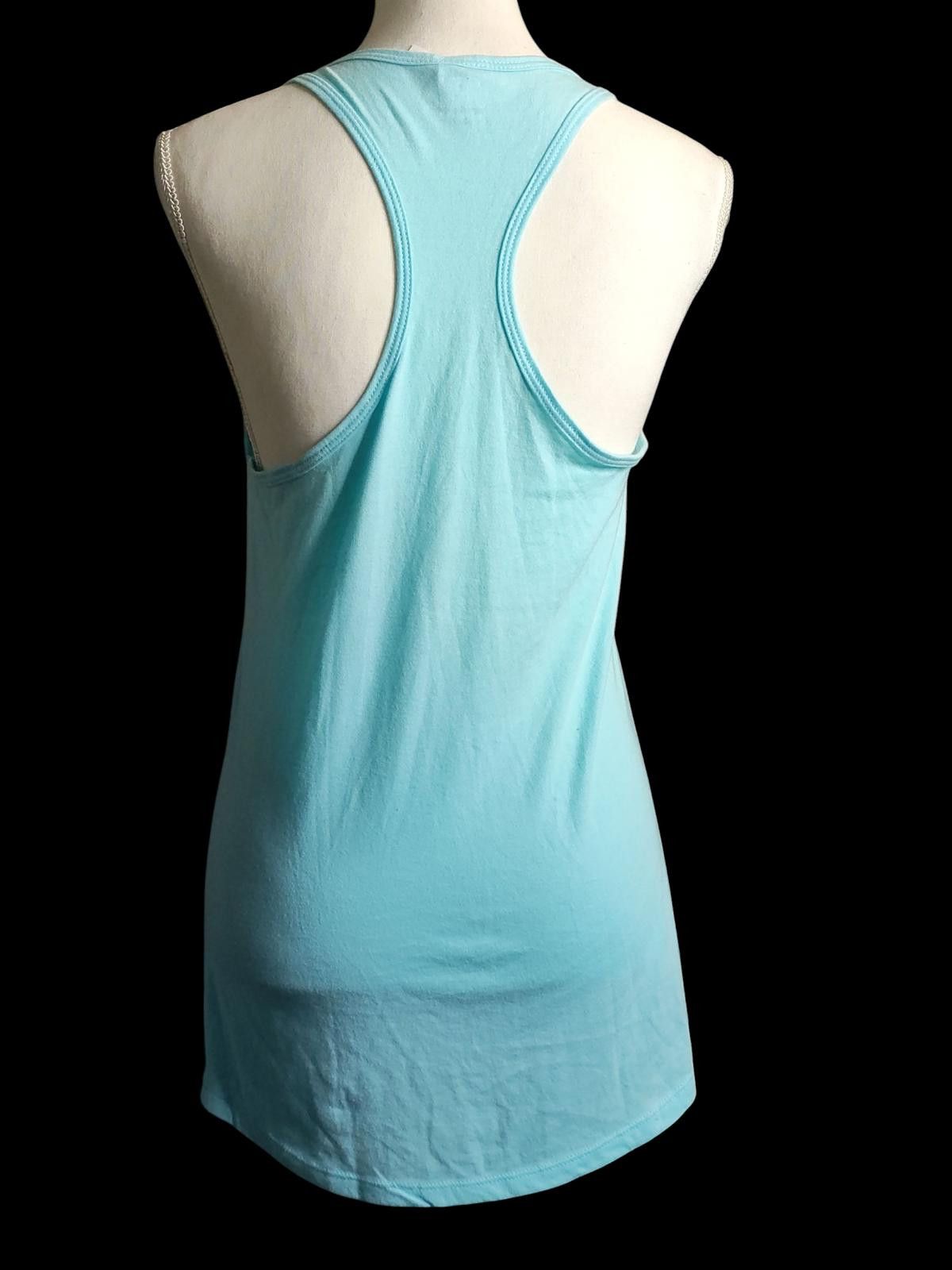 Star Wars Vintage Star Wars Light Blue Women's Tank Top Size L / US 10 / IT 46 - 6 Thumbnail