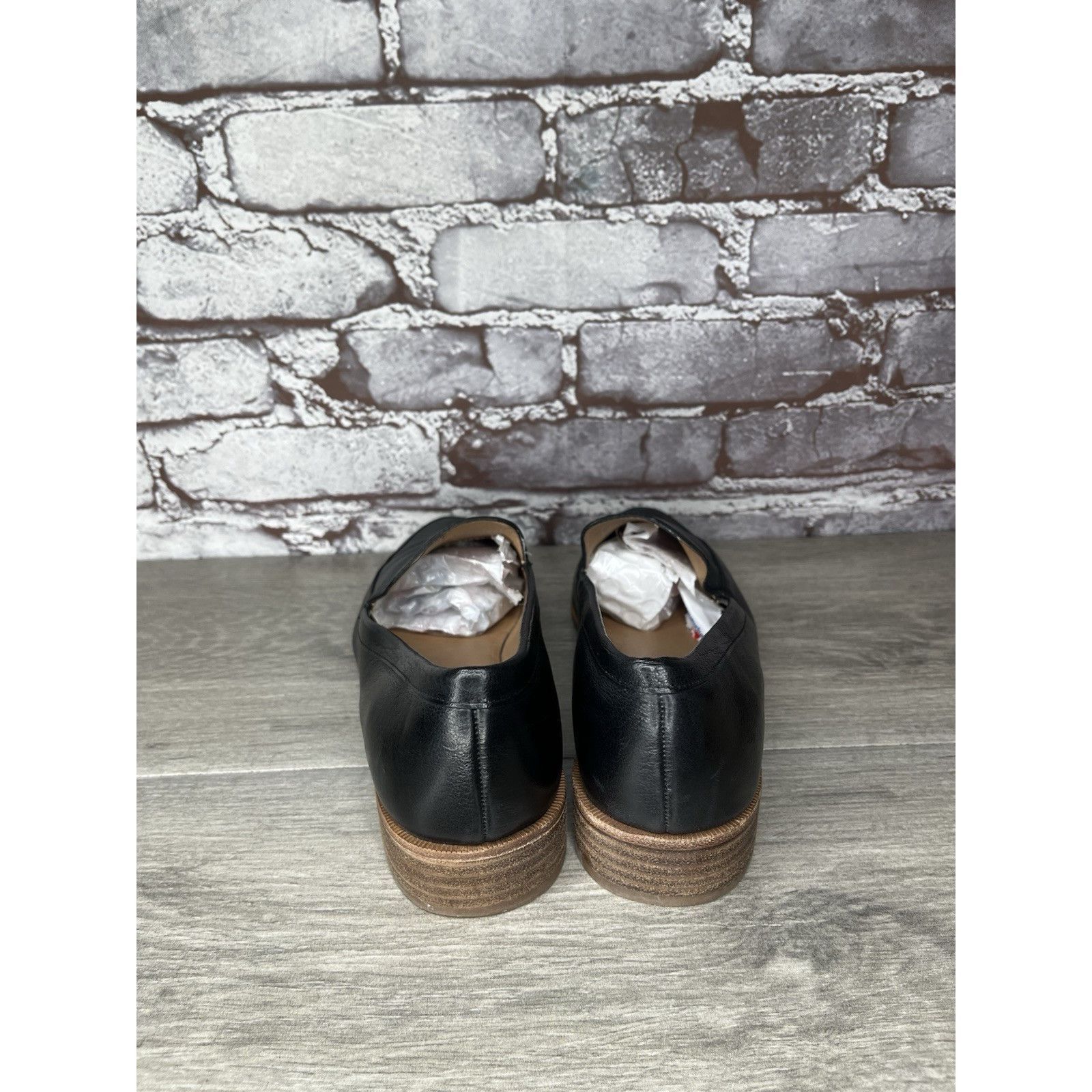 Madewell Madewell Black Leather The Frances Loafers Office Shoes Wome Size US 8 / IT 38 - 4 Thumbnail