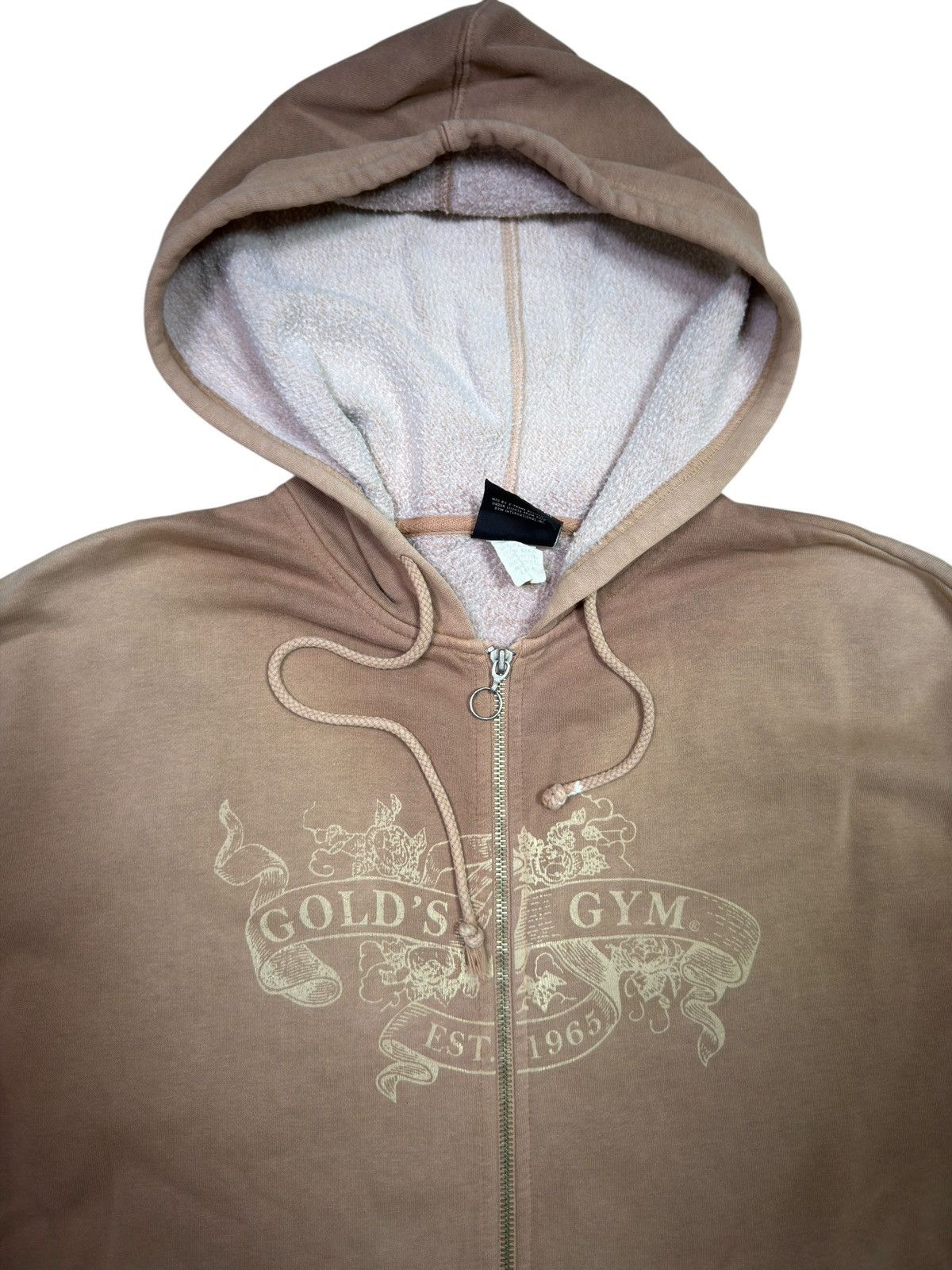 Other *RARE* VINTAGE 00s 90s Y2K GOLD’S GYM ZIP HOODIE HARDCORE Size US L / EU 52-54 / 3 - 5 Thumbnail