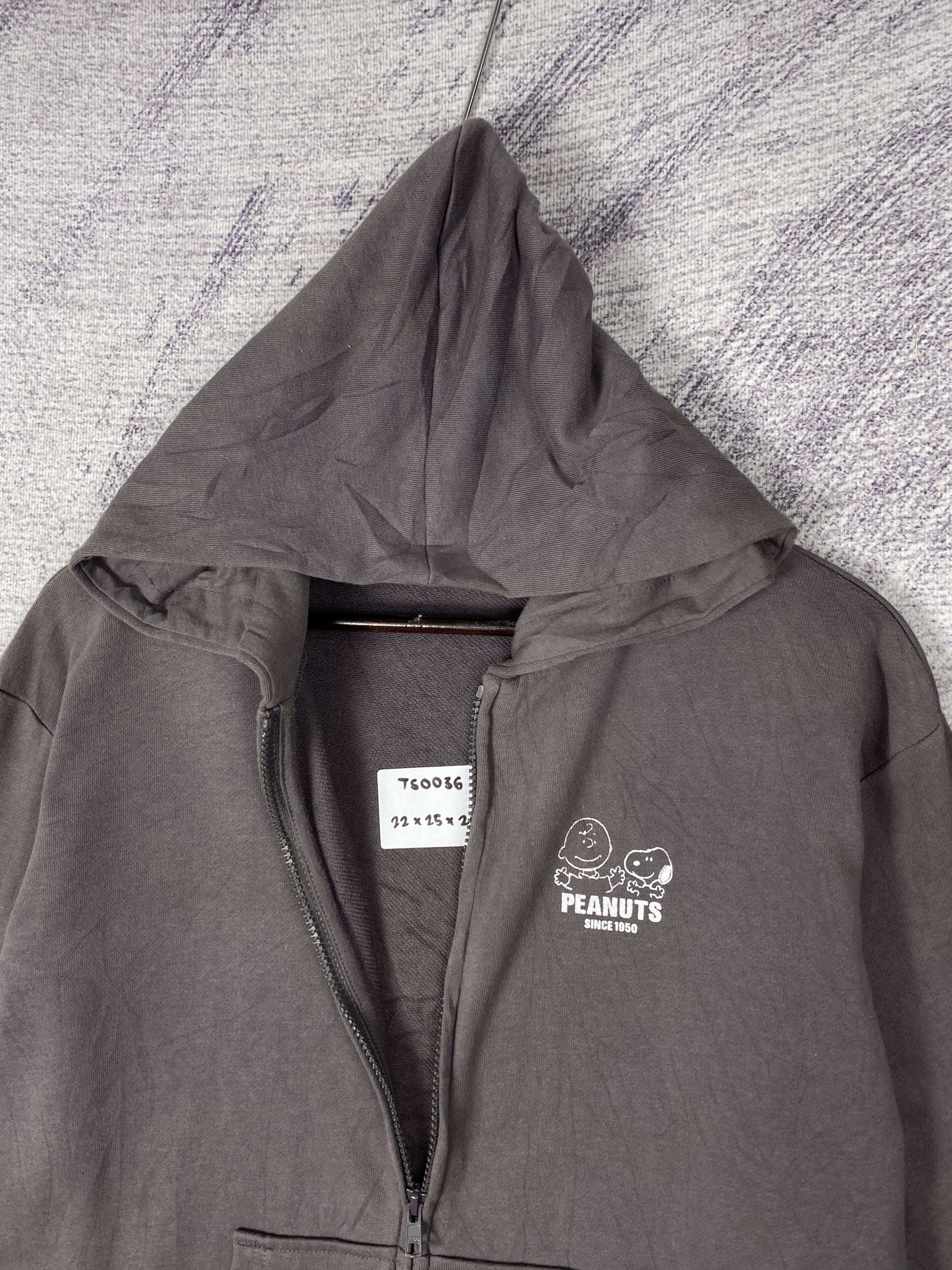 Peanuts Vintage Peanuts Zip Up Hoodies Size US S / EU 44-46 / 1 - 4 Thumbnail