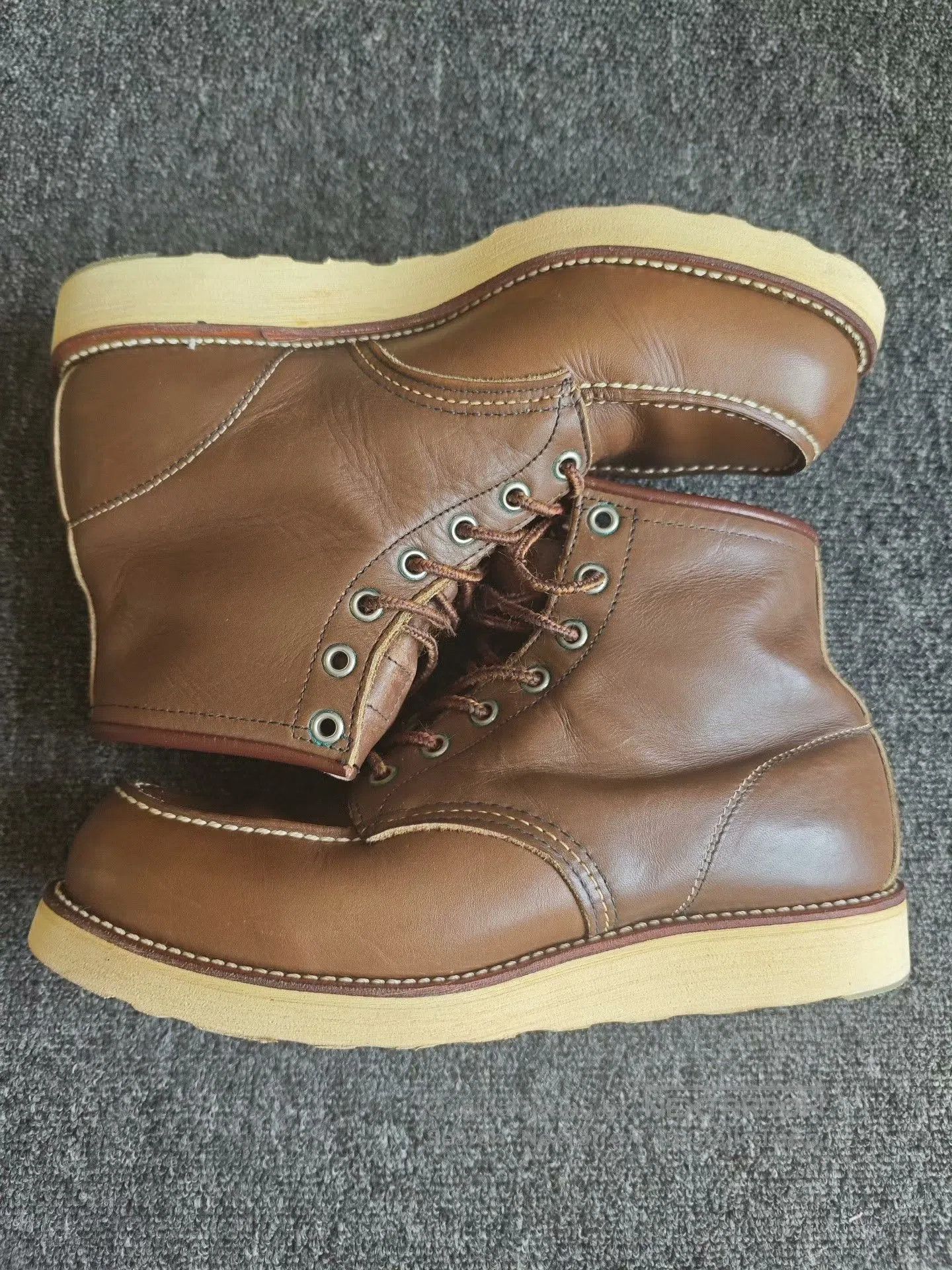 Red Wing Red Wing 8855 Chocolate Work Boots. Size US 8 / EU 41 - 5 Thumbnail
