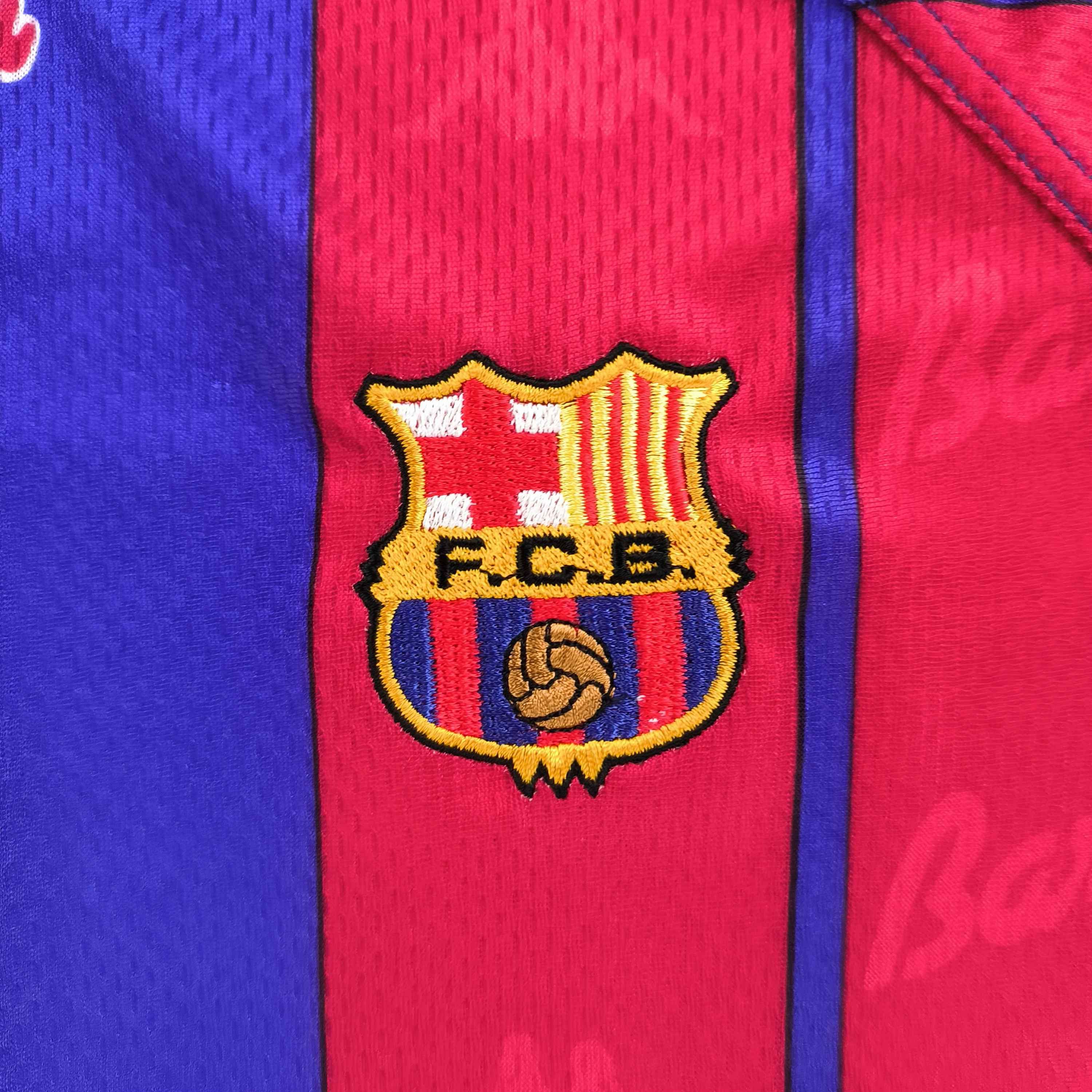 Kappa FC Barcelona 1997-98 Kappa home football jersey size XL Size US XL / EU 56 / 4 - 3 Thumbnail