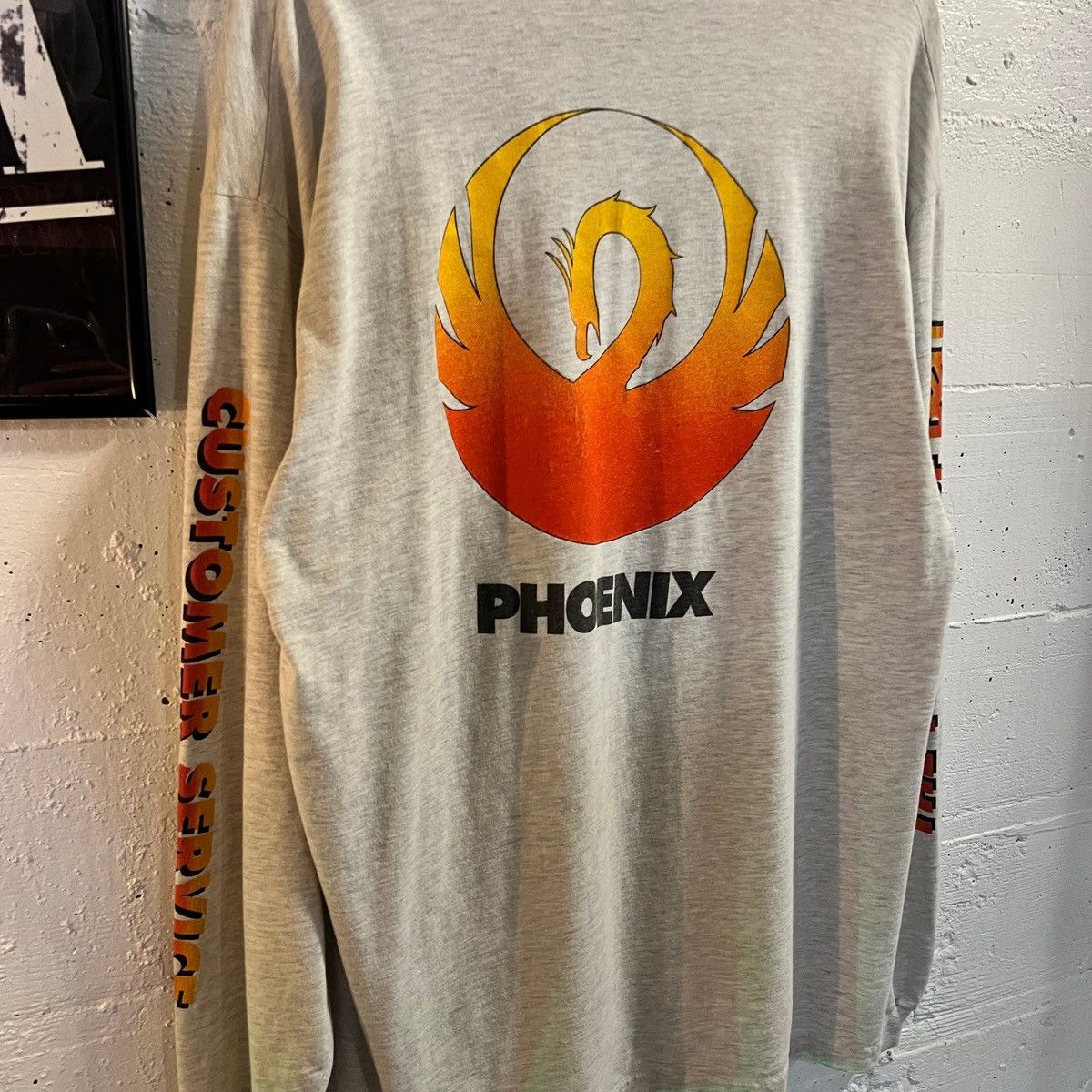 Vintage Vintage 90's Dell Computers 'Phoenix' Long Sleeve T-Shirt Size US XL / EU 56 / 4 - 6 Thumbnail
