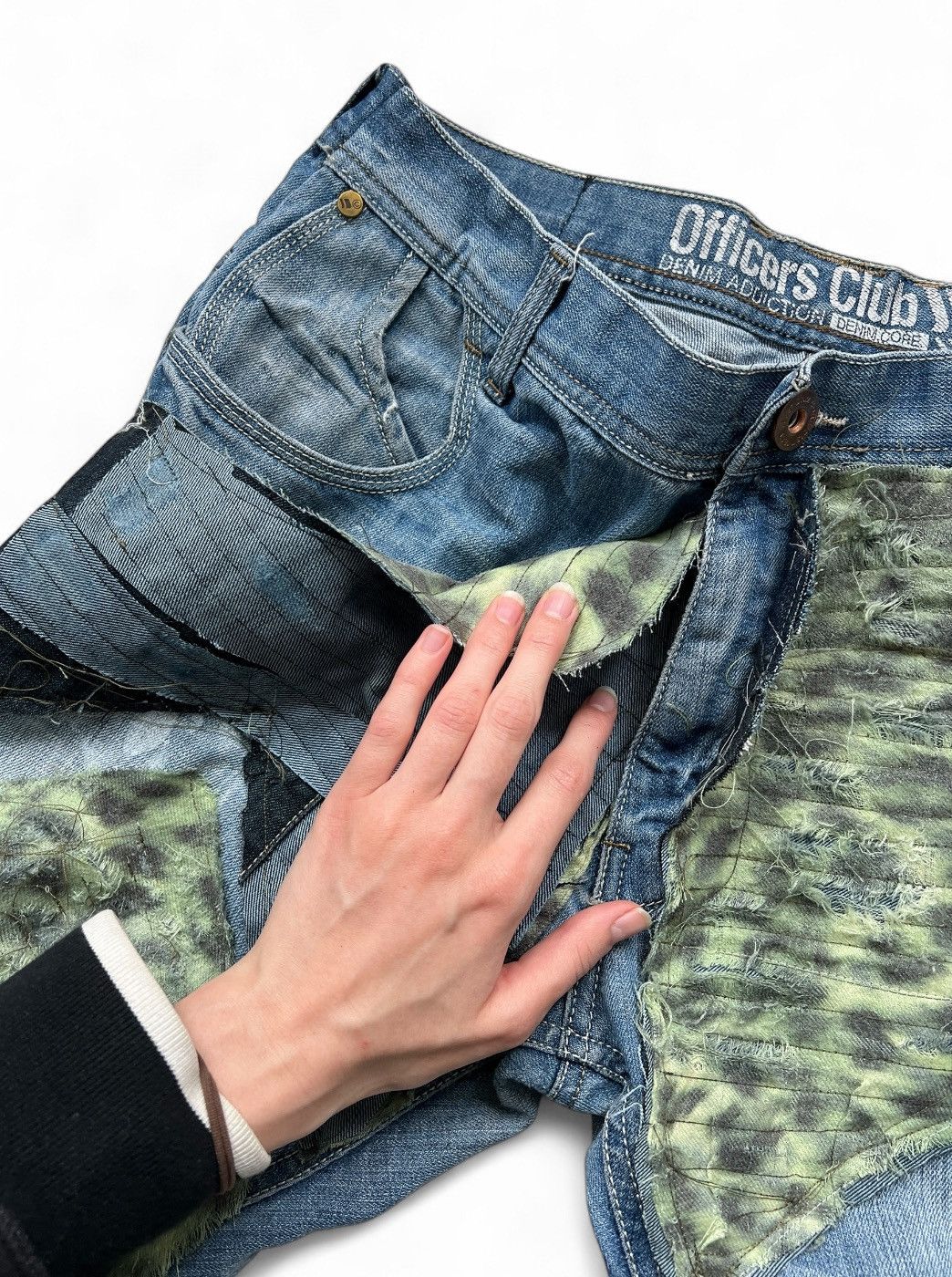 Hysteric Glamour × Japanese Brand 💥 HYSTERIC GLAMOUR BALENCIAGA STYLE JAPANESE JEANS Size US 32 / EU 48 - 4 Thumbnail