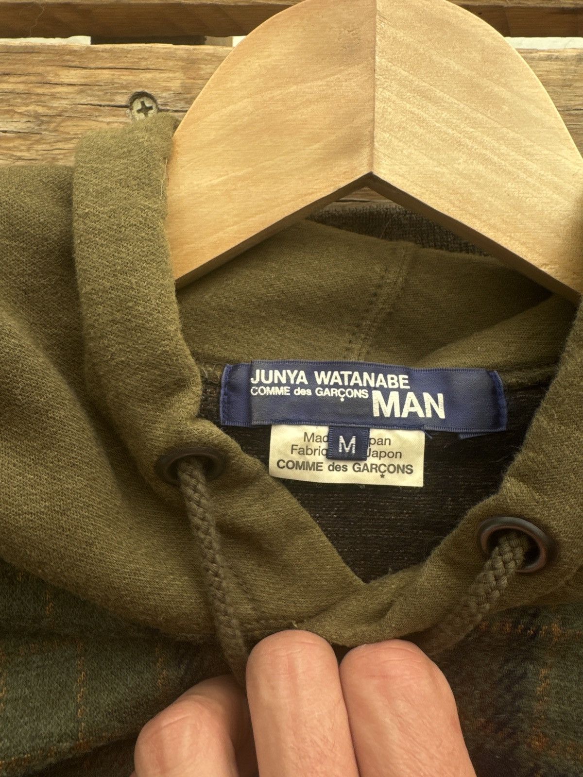 Junya Watanabe Wool blend paneled sweatshirt Size US M / EU 48-50 / 2 - 3 Thumbnail