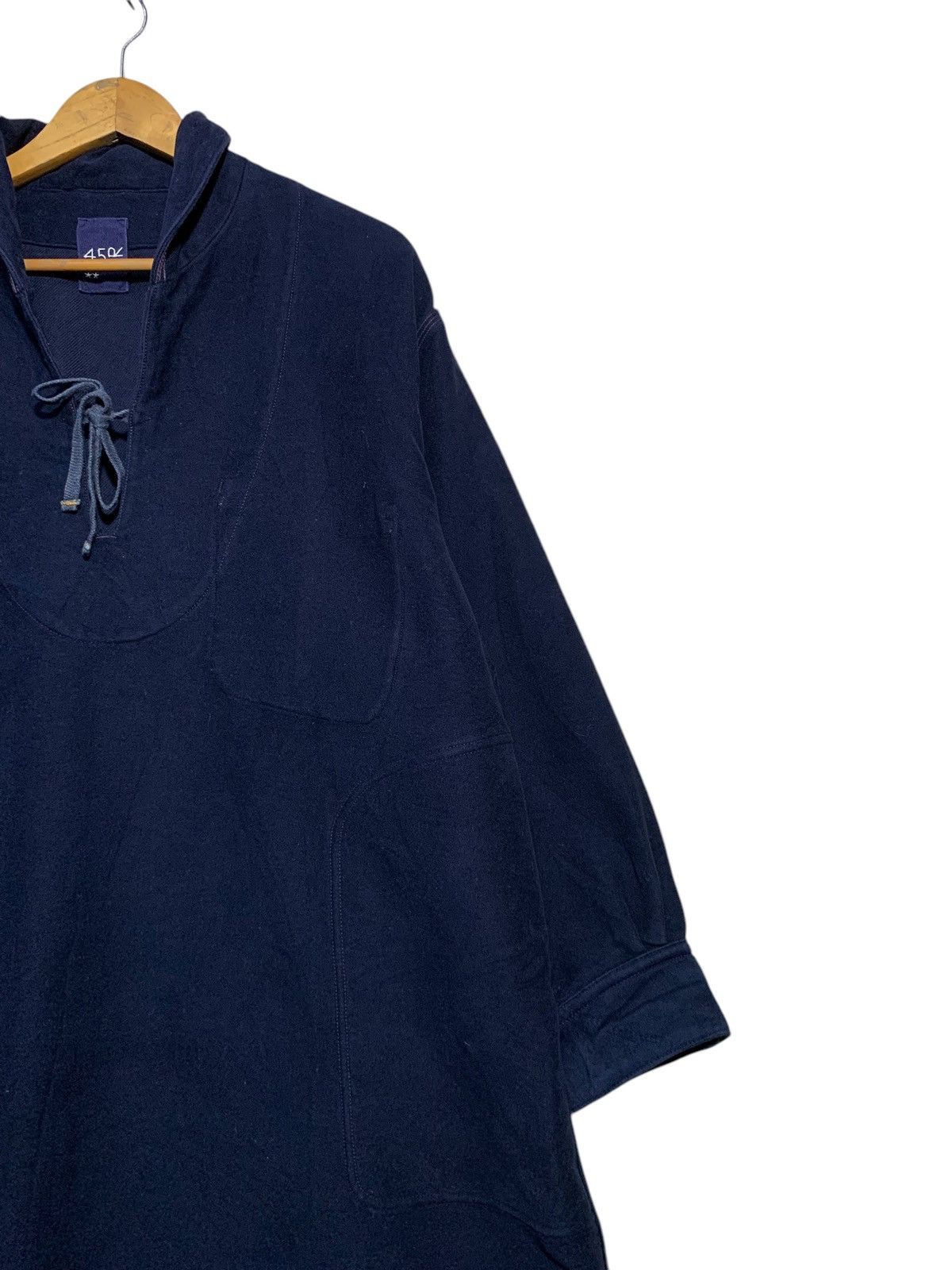 🔥45RPM INDIGO PULLOVER NAVAL JACKETS