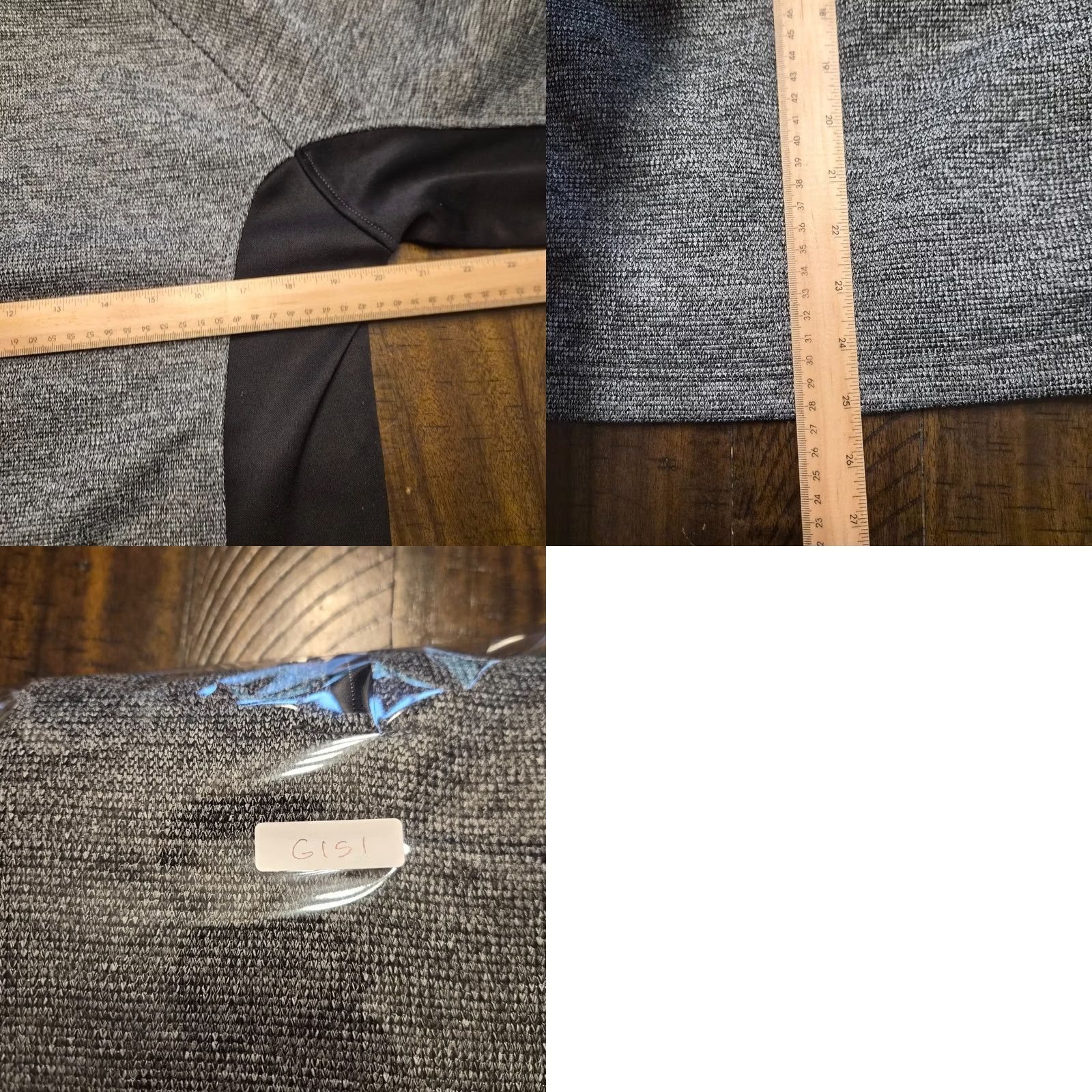Spyder Spyder Sweater Mens Medium Gray Core Knit 1/4 Zip Mock Neck Ski Pullover G151 Size US M / EU 48-50 / 2 - 8 Thumbnail