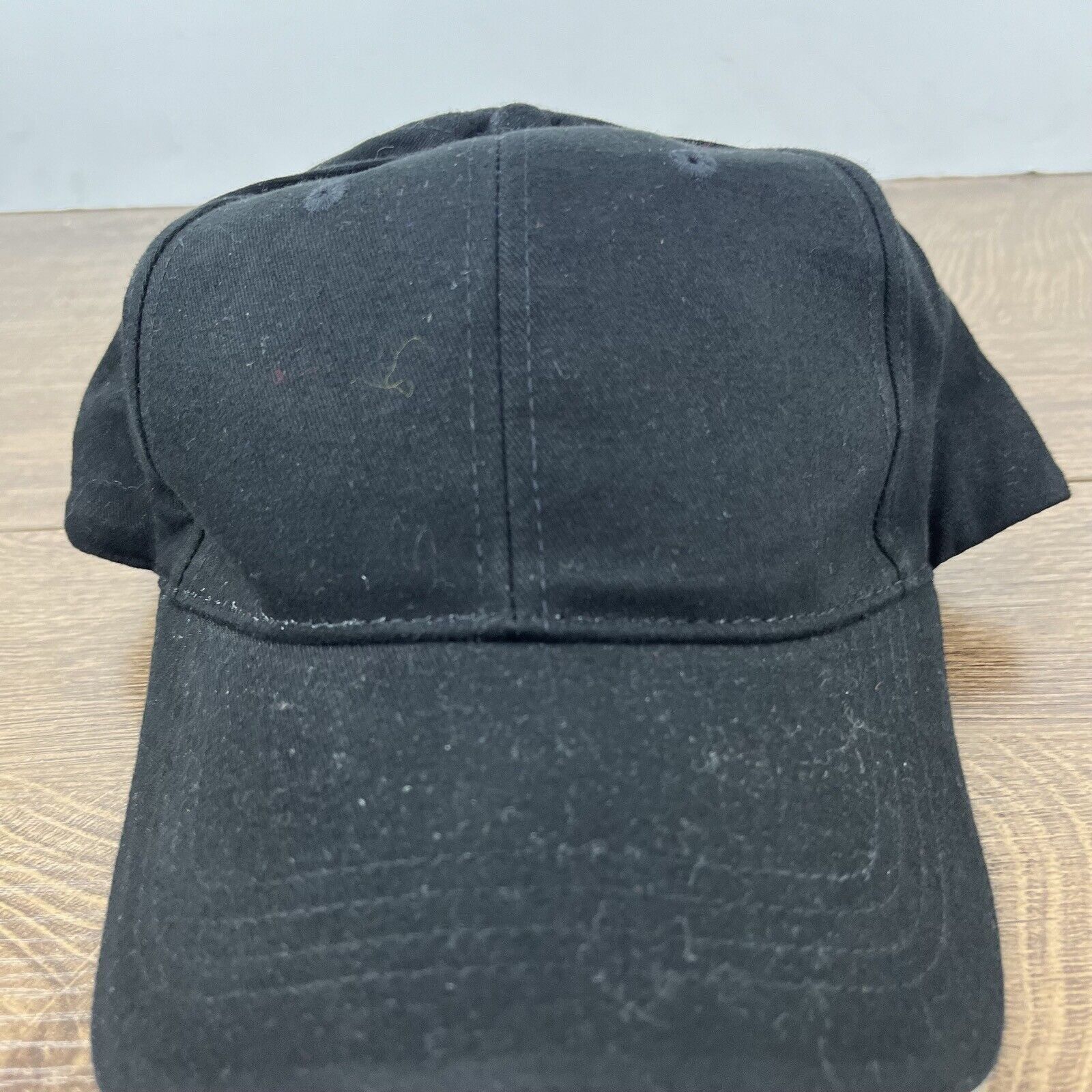 Other A Baseball Hat Black Cap Hat Adjustable Hat Black Adult Hat Size ONE SIZE - 7 Thumbnail