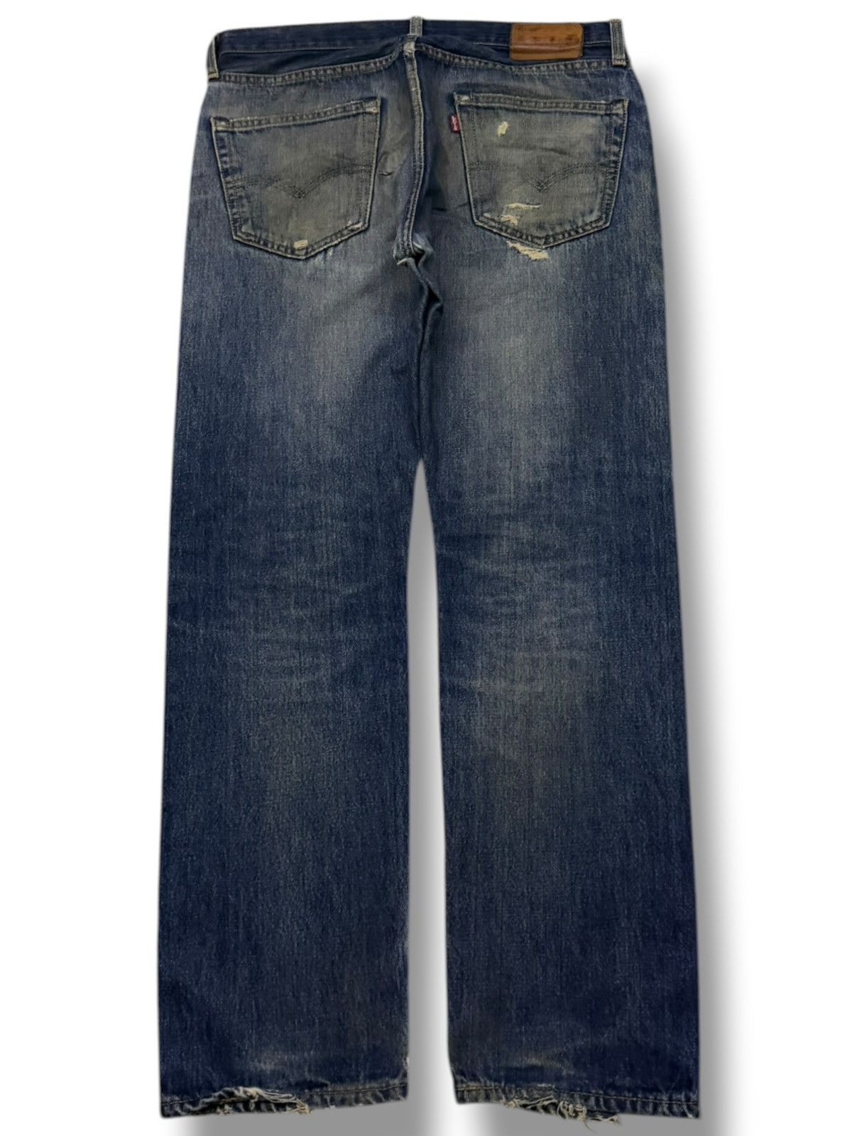 Levi's Vintage Levi’s 502 Premium Big E Denim Jeans | W33 Size US 33 - 3 Thumbnail