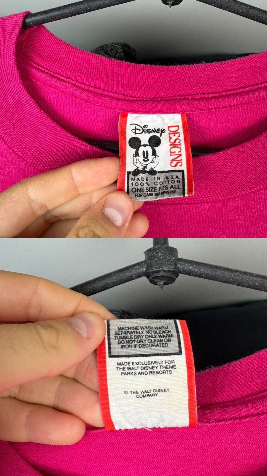 Disney Vintage Mickey Mouse Walt Disney World T-shirt One Size Size US XXL / EU 58 / 5 - 4 Thumbnail