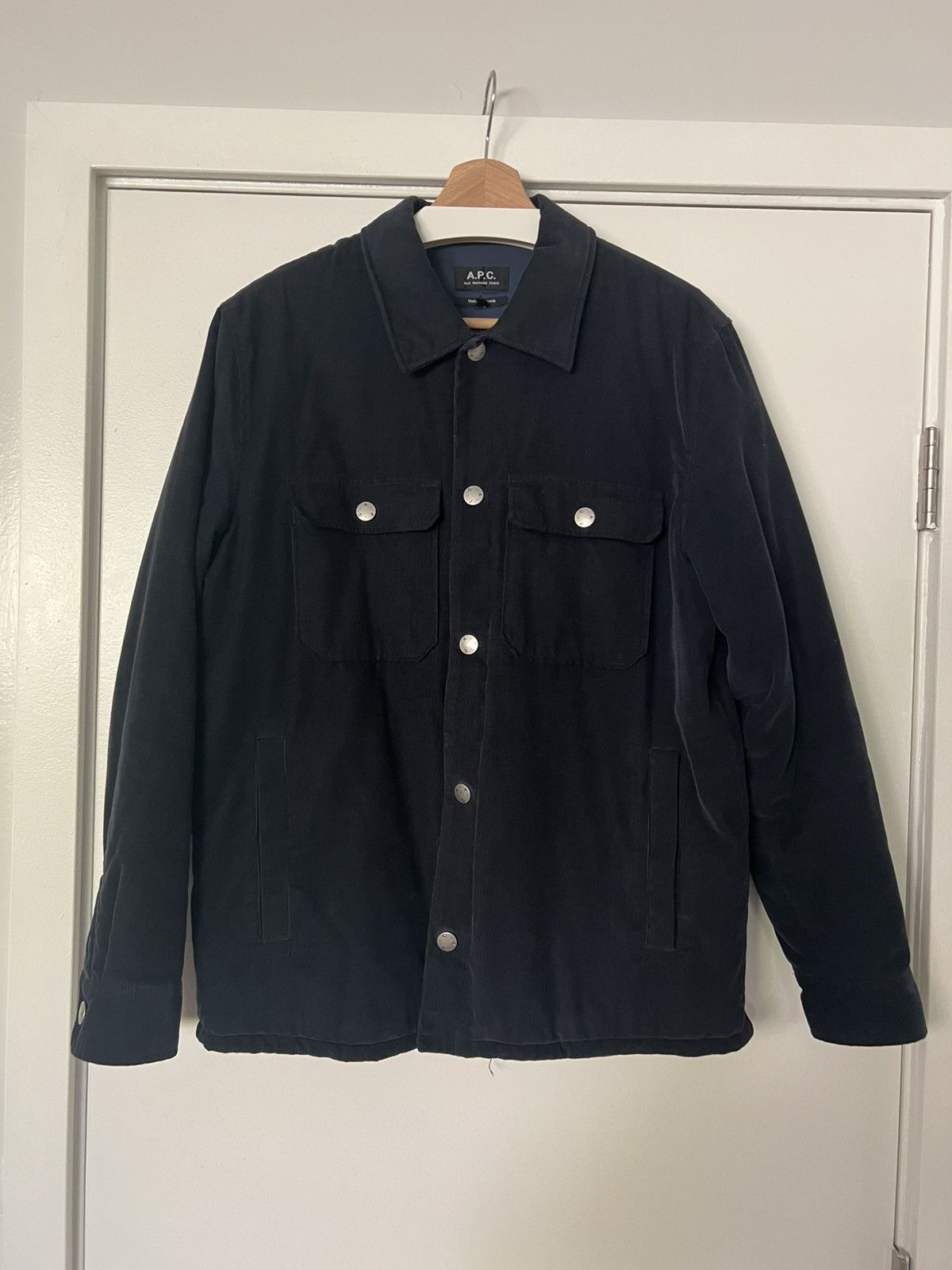 A.P.C. A.P.C. Alex Slim Fit Corduroy Jacket Size US L / EU 52-54 / 3 - 3 Thumbnail