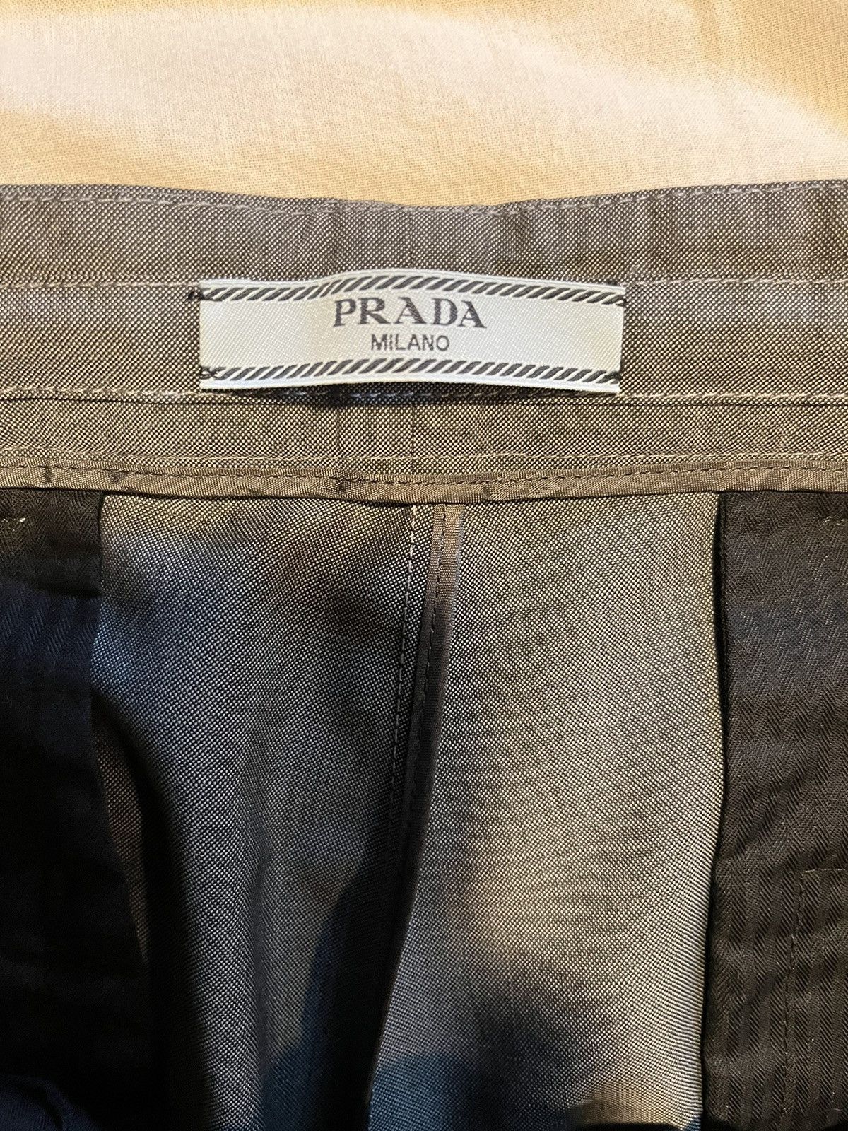Prada Prada velcro wool trousers. Size US 31 - 8 Thumbnail