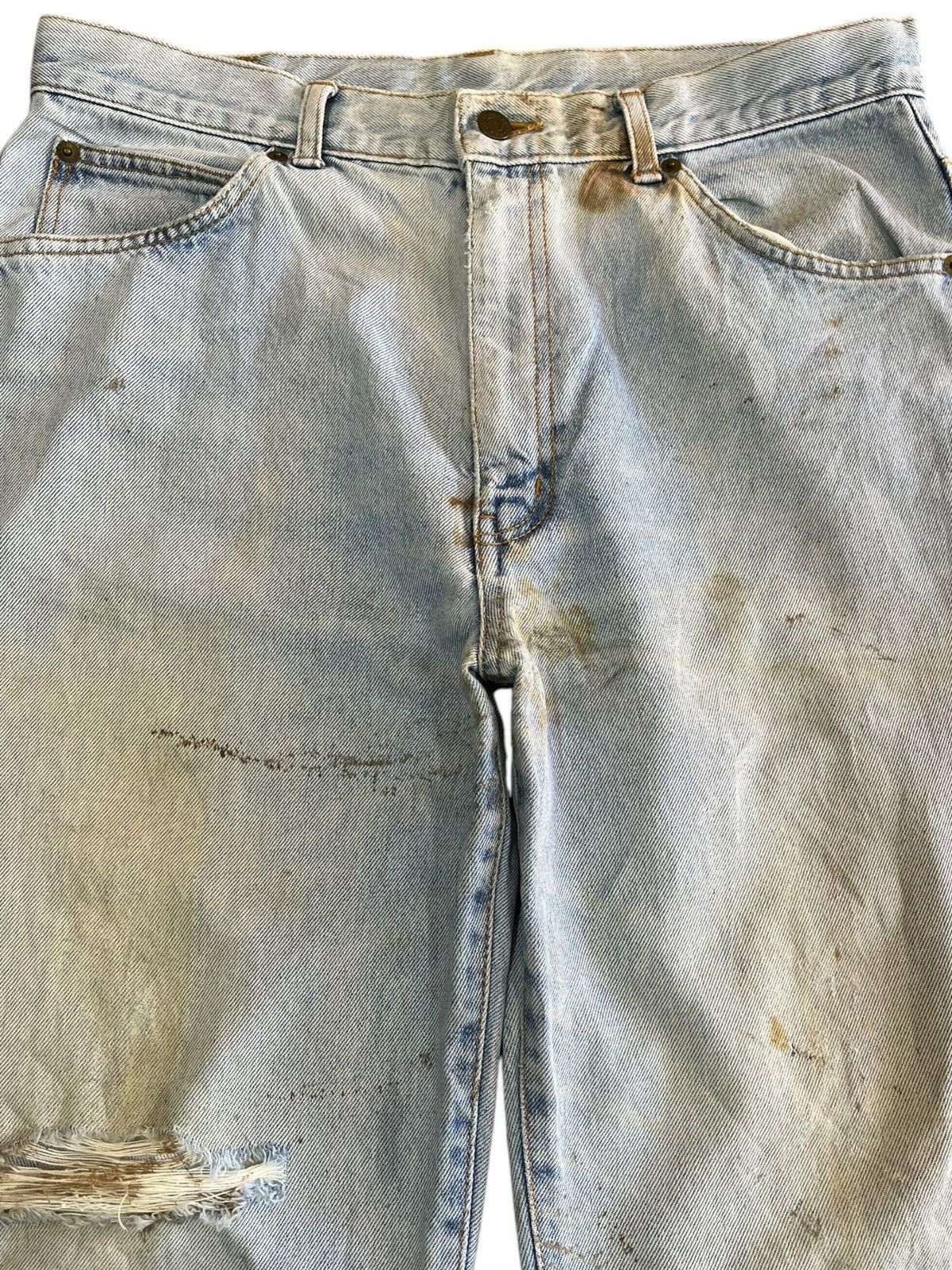 Japanese Brand × Vintage Vintage H&A Baggy Distressed Denim Size US 33 - 2 Thumbnail