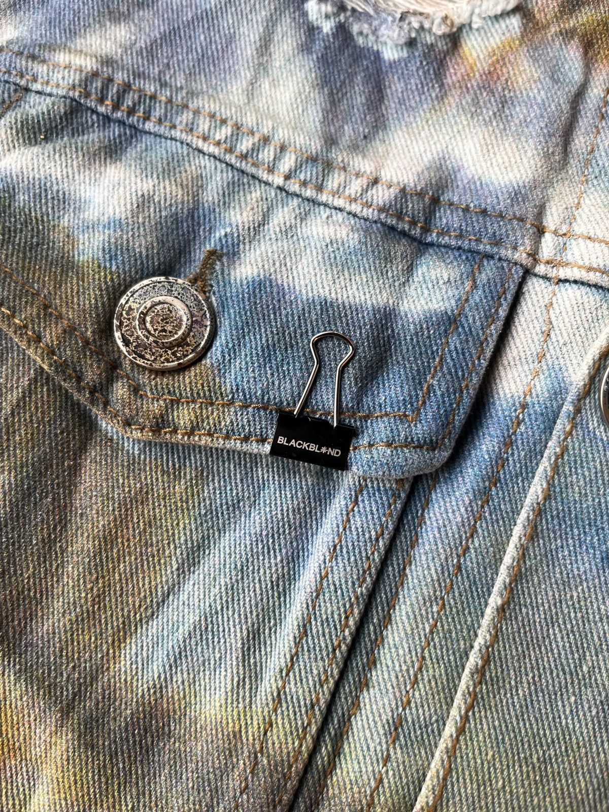 Japanese Brand Blackblond 2019SS Int. 3rd Collection “Innocent Crime” Denim Size US L / EU 52-54 / 3 - 10 Thumbnail