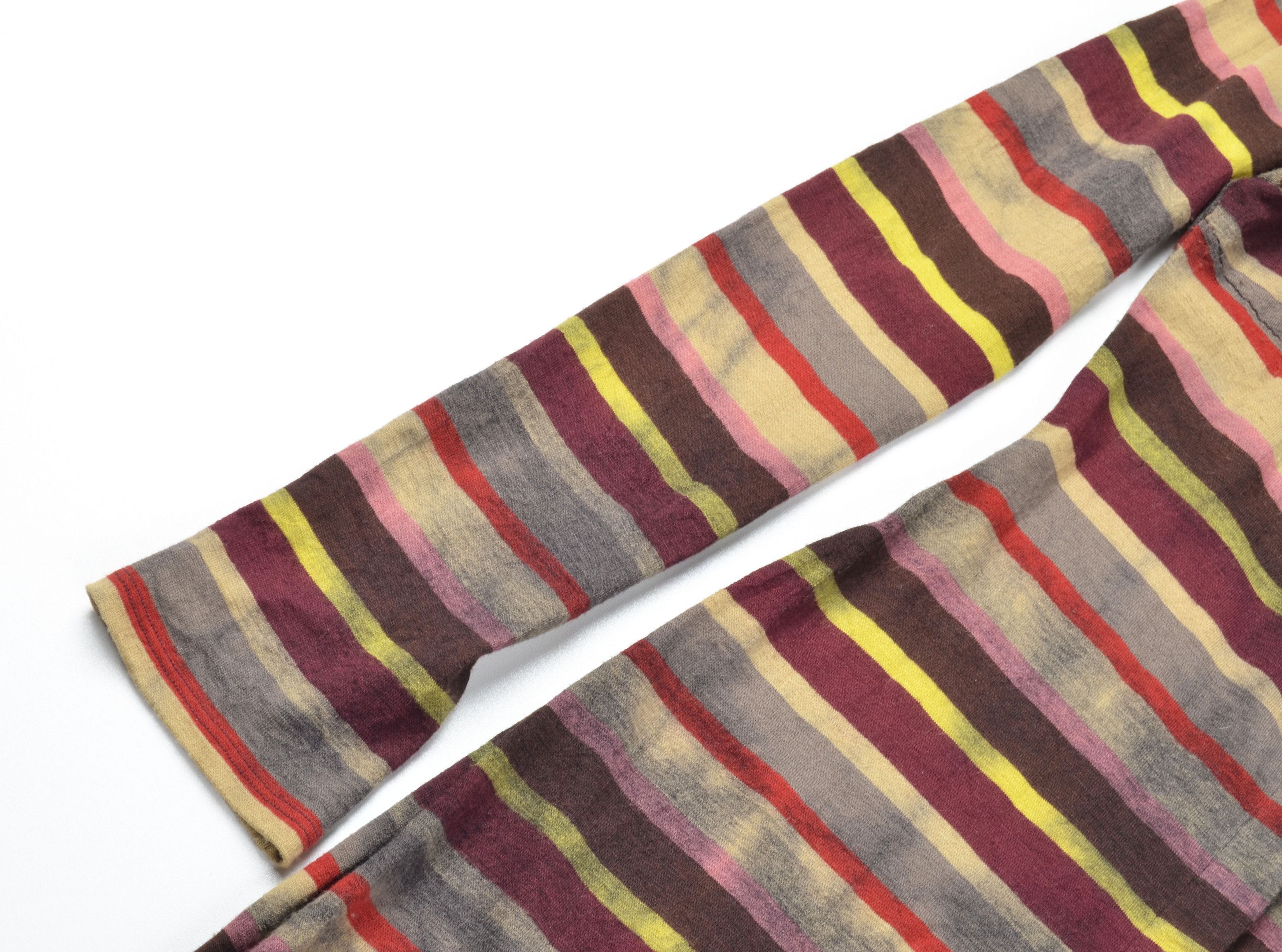 Krizia Vintage Krizia Striped Wool Blend Long Sleeve Maxi Dress Size M / US 6-8 / IT 42-44 - 6 Thumbnail