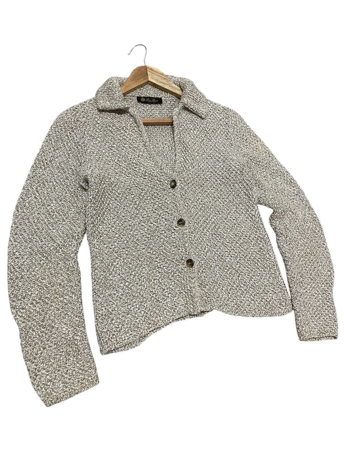 Loro Piana Loro Piana Knitted Pattern Jacket Size S / US 4 / IT 40 - 12 Thumbnail