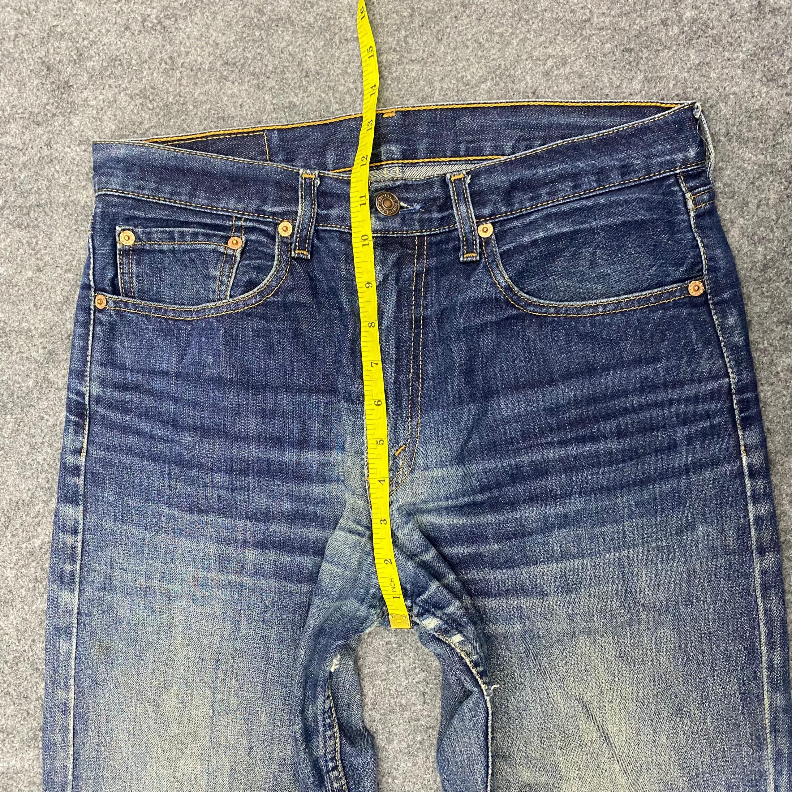 Levi's Vintage Levis 508 Distressed denim Kurt Cobain Style Size US 32 / EU 48 - 7 Thumbnail