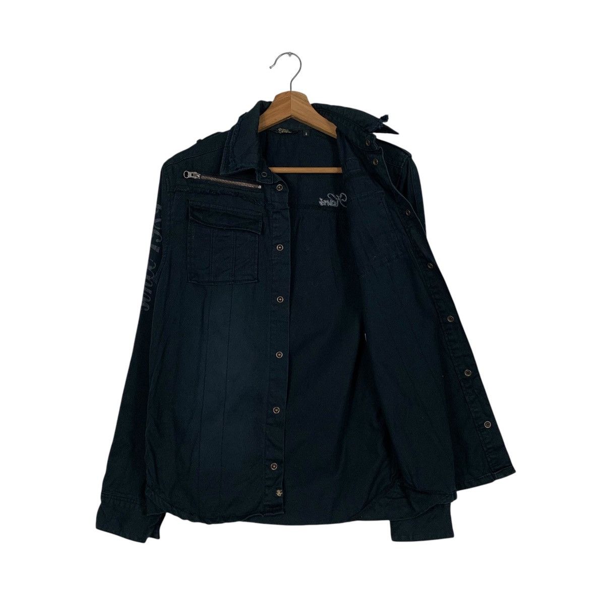 Karl Kani KARL KANI Button Shirt Jacket Women's Size S #1831-C79 Size S / US 4 / IT 40 - 9 Thumbnail