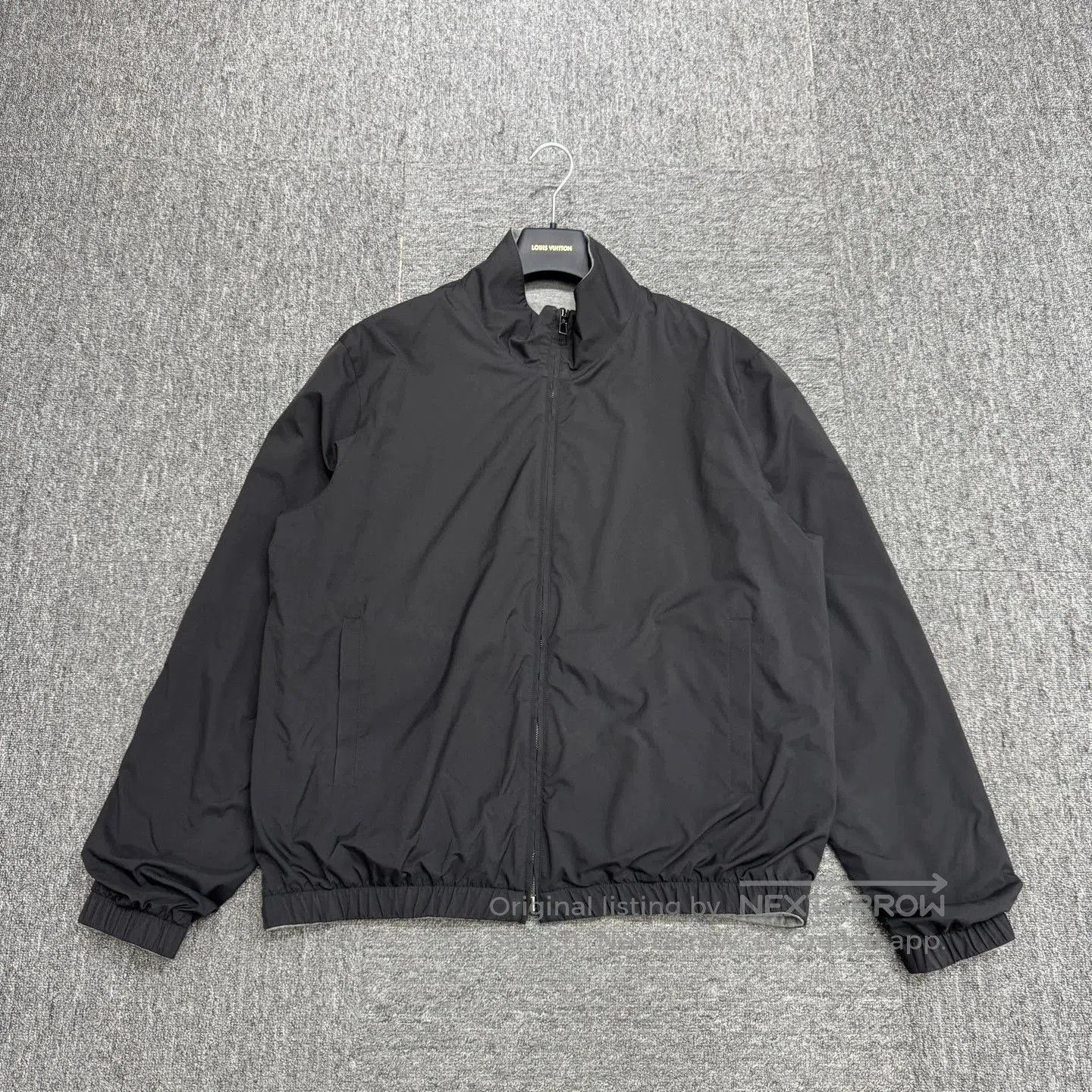 Loro Piana Black Bomber Jacket - Size L. Size US L / EU 52-54 / 3 - 1 Thumbnail
