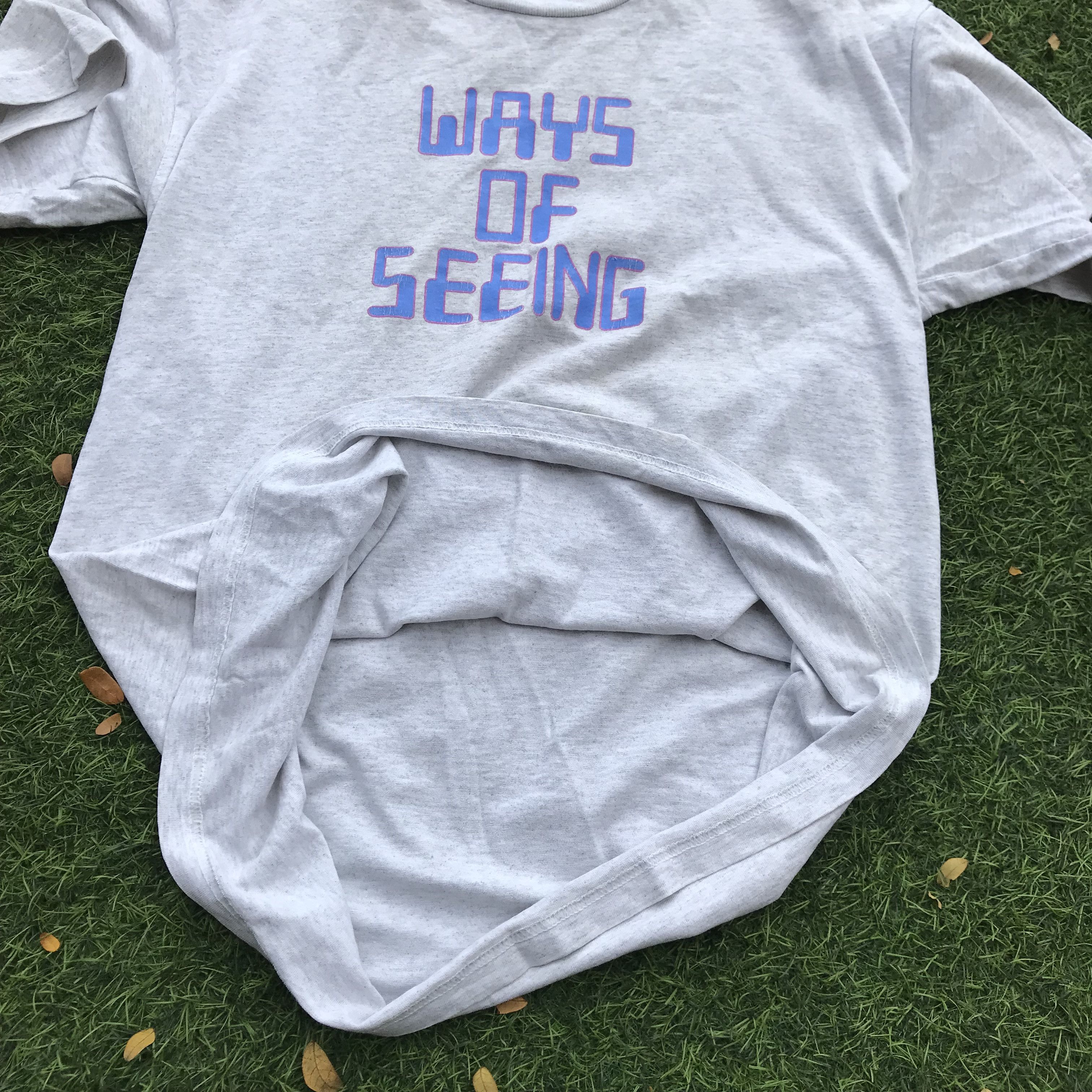 Sneeze Magazine Sneeze Magazine x Ways of seeing John Berger Grey Tshirt tee Size US L / EU 52-54 / 3 - 4 Thumbnail
