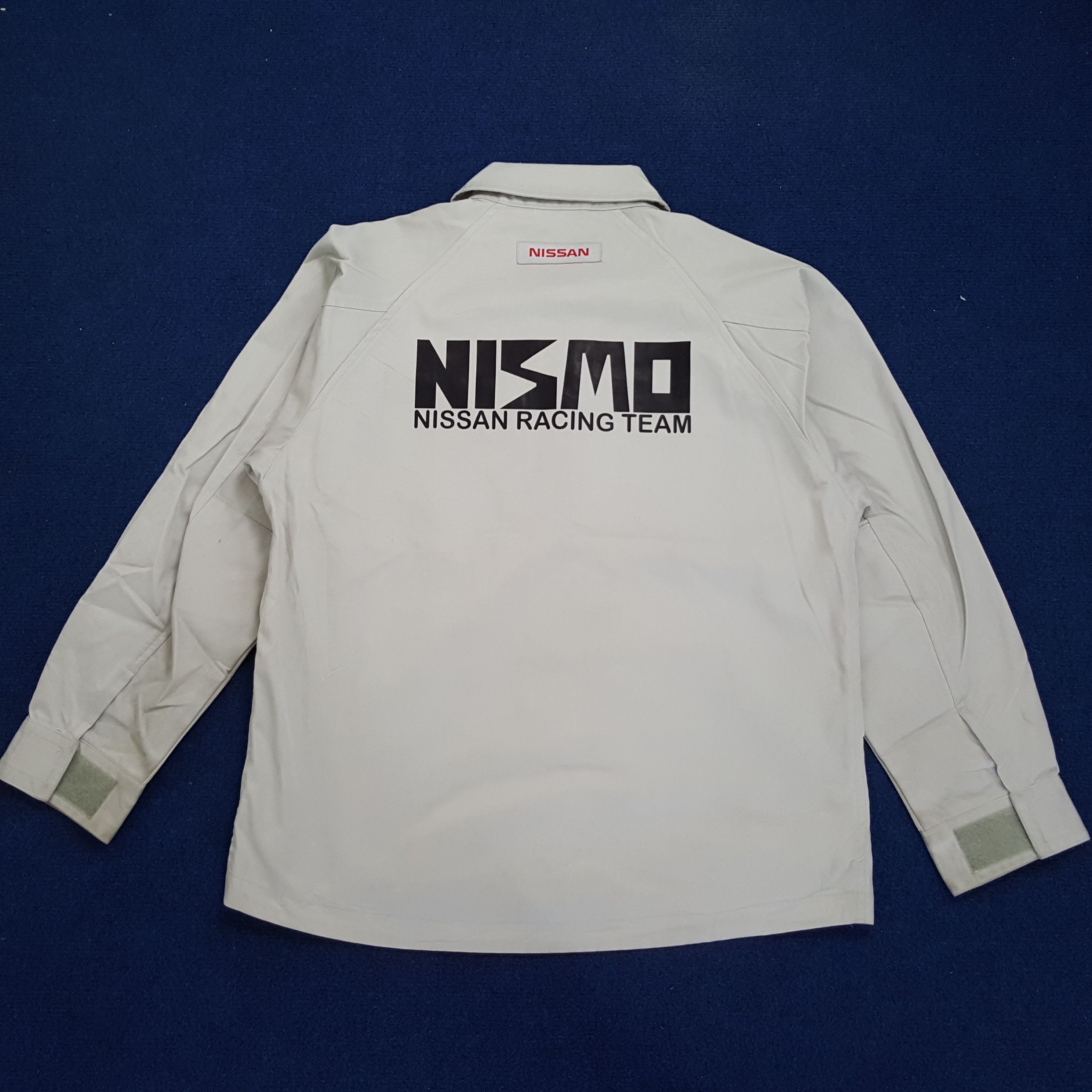 Japanese Brand × Vintage Vintage NISMO Nissan Racing Team Workwear Jacket Size US M / EU 48-50 / 2 - 1 Thumbnail