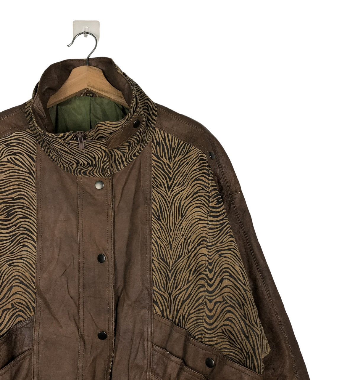Japanese Brand 🔥VINTAGE BIKER LEATHER JACKET ECHT LEDER ISSEY MIYAKE Size US M / EU 48-50 / 2 - 8 Thumbnail