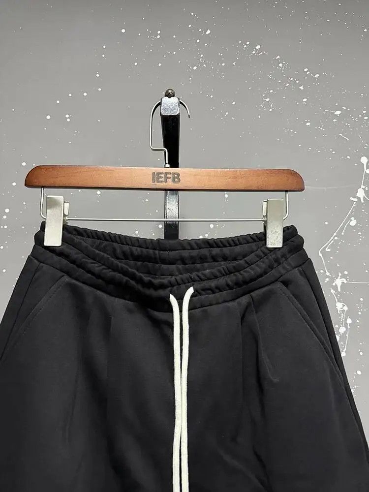 Black Relaxed Fit Shorts