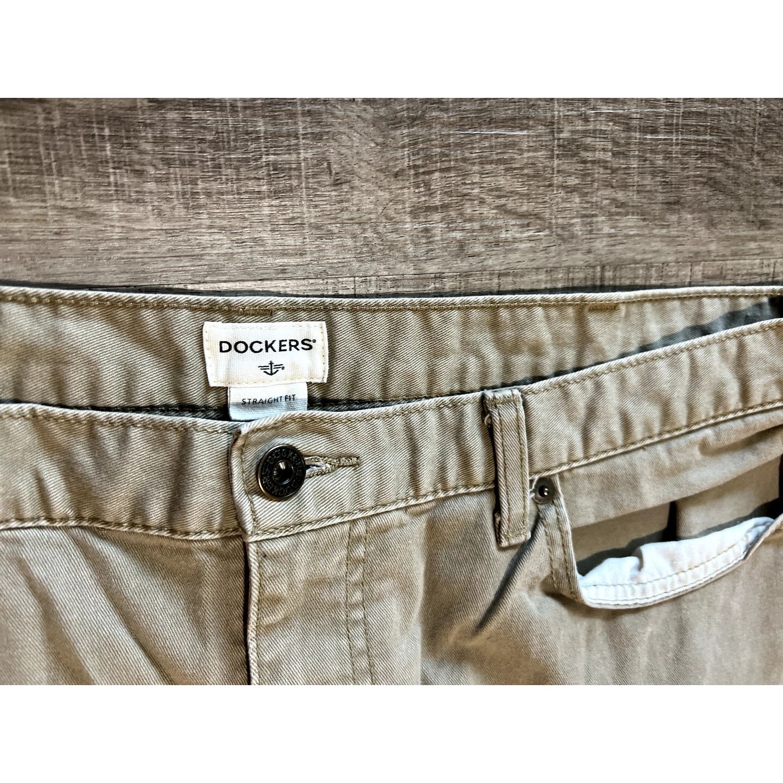 Dockers Dockers Straight-Fit All Seasons Tech Khaki Pants 40x30 40w Size US 40 / EU 56 - 2 Thumbnail