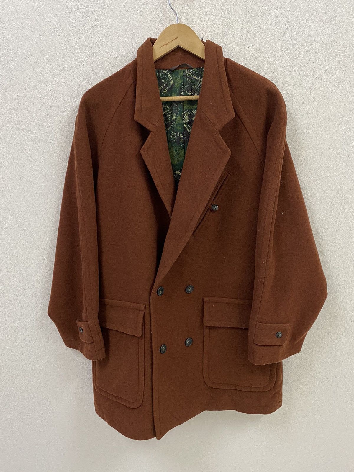 Lanvin Lanvin Wool Coat Jacket Size US L / EU 52-54 / 3 - 1 Thumbnail