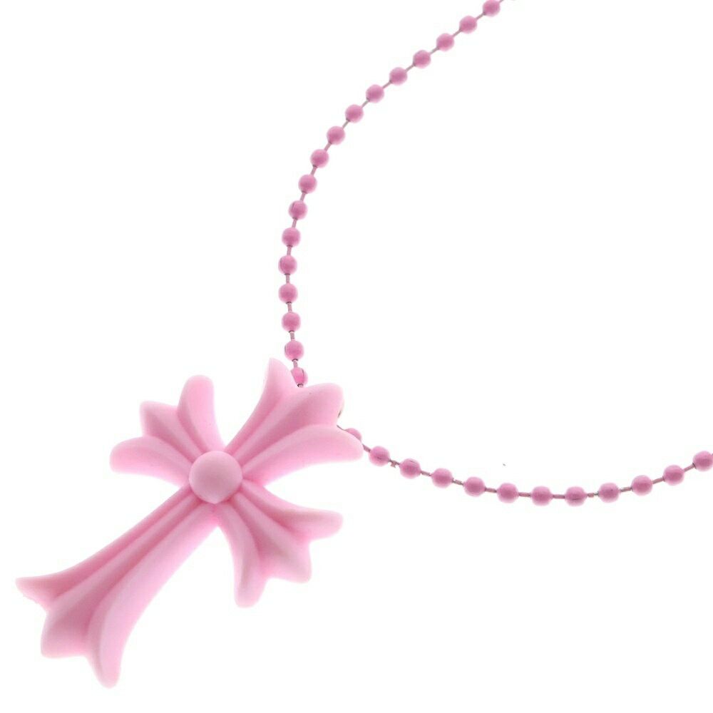 【ピンク】CHROME HEARTS⁄VULCAN CROSS SML Chrome hearts rubber ch - Gem