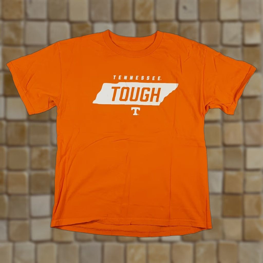 NCAA VINTAGE Tennessee Tough Vols Shirt Mens Size Small Orange Football NCAA College School 90s Vintage Y2K Mens Size US S / EU 44-46 / 1 - 1 Thumbnail