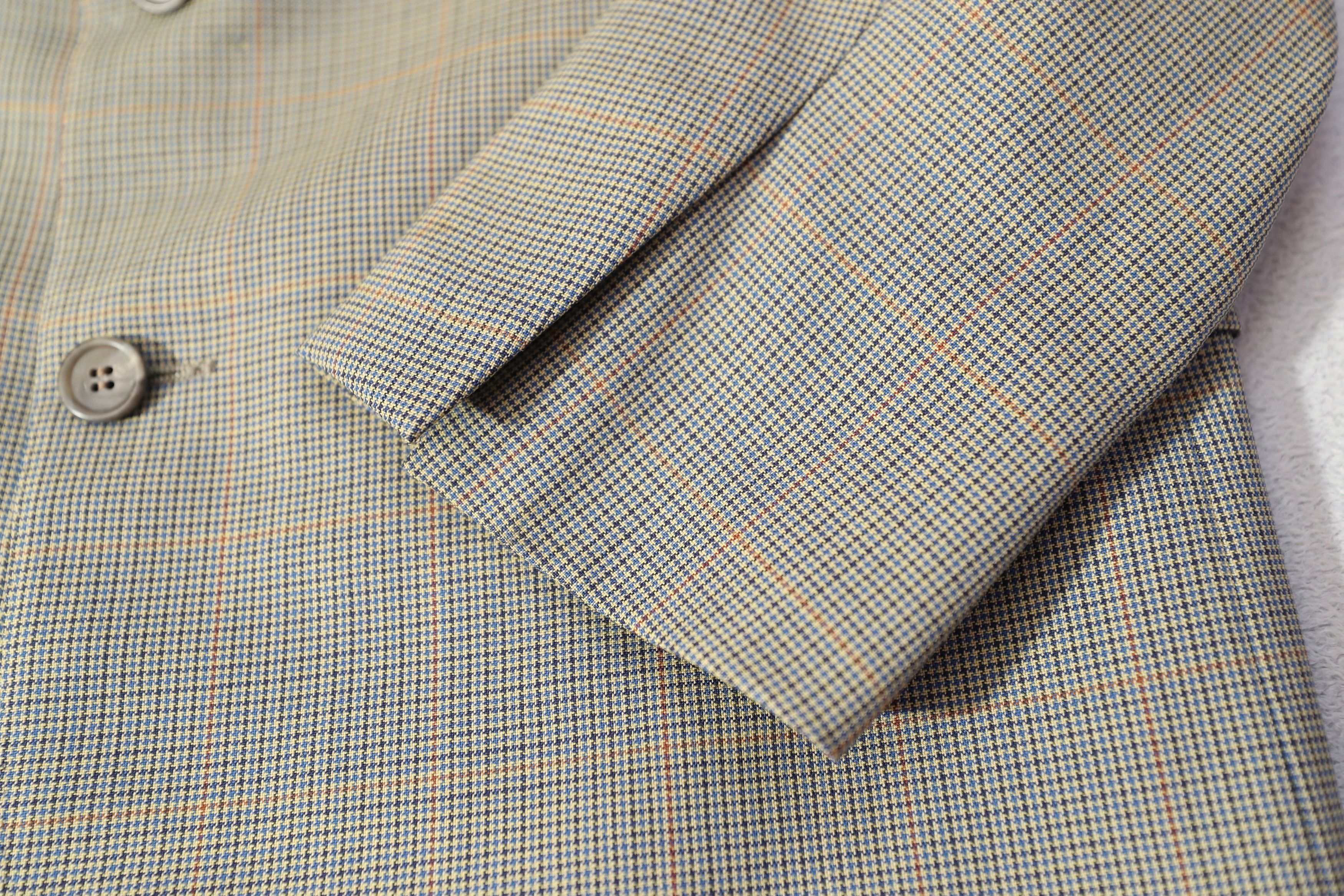 Huntsman H Huntsman & Sons Vintage Houndstooth Suit Jacket (40) Size 40R - 9 Thumbnail