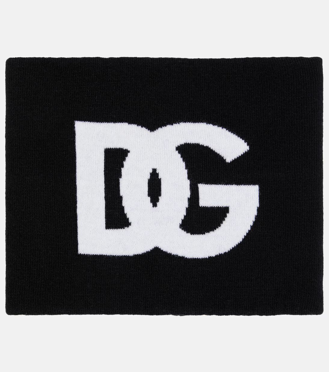 Dolce & Gabbana o1y1224 Size: OS / Logo Scarf in Black Size ONE SIZE - 1 Thumbnail