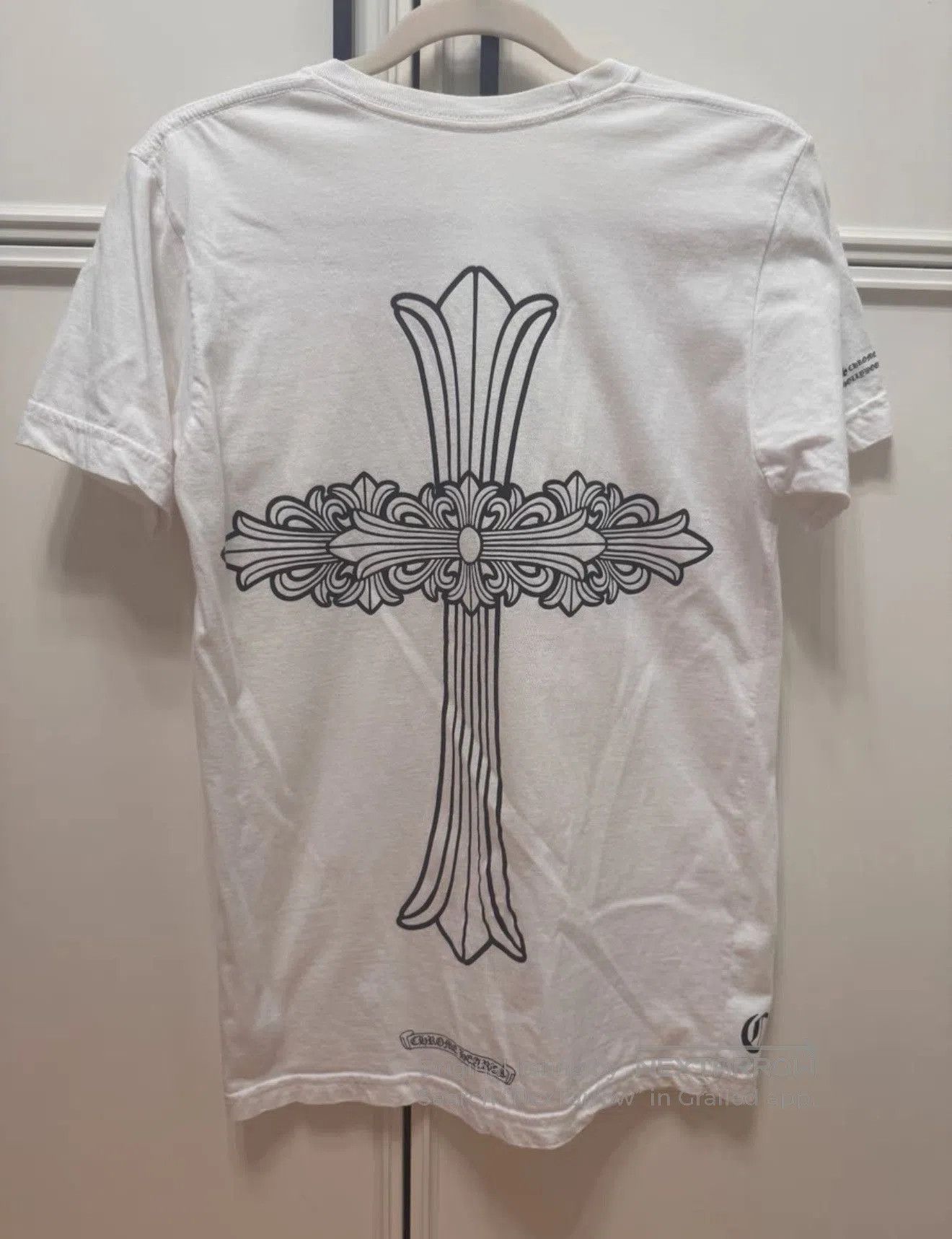 Chrome Hearts White Short Sleeve T. Size US S / EU 44-46 / 1 - 1 Thumbnail