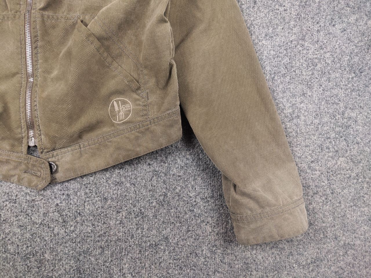 Diesel Vintage 90's Diesel corduroy Cropped jacket zip Long sleeve Size M / US 6-8 / IT 42-44 - 9 Thumbnail